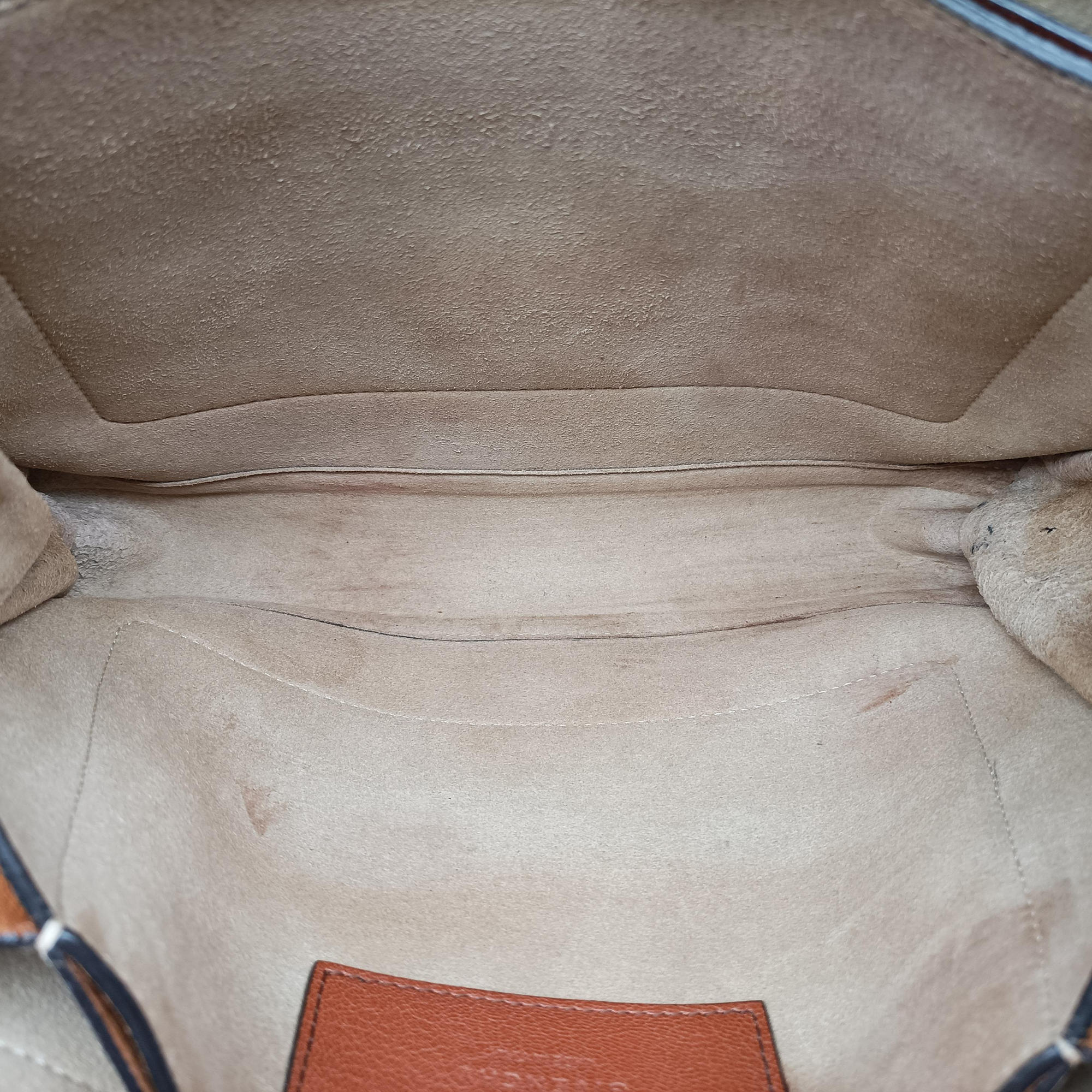 GV3 small Chestnut Leather × Suede 3C C0188GV3 スモール チェスナット レザー × スエード 3C C0188
