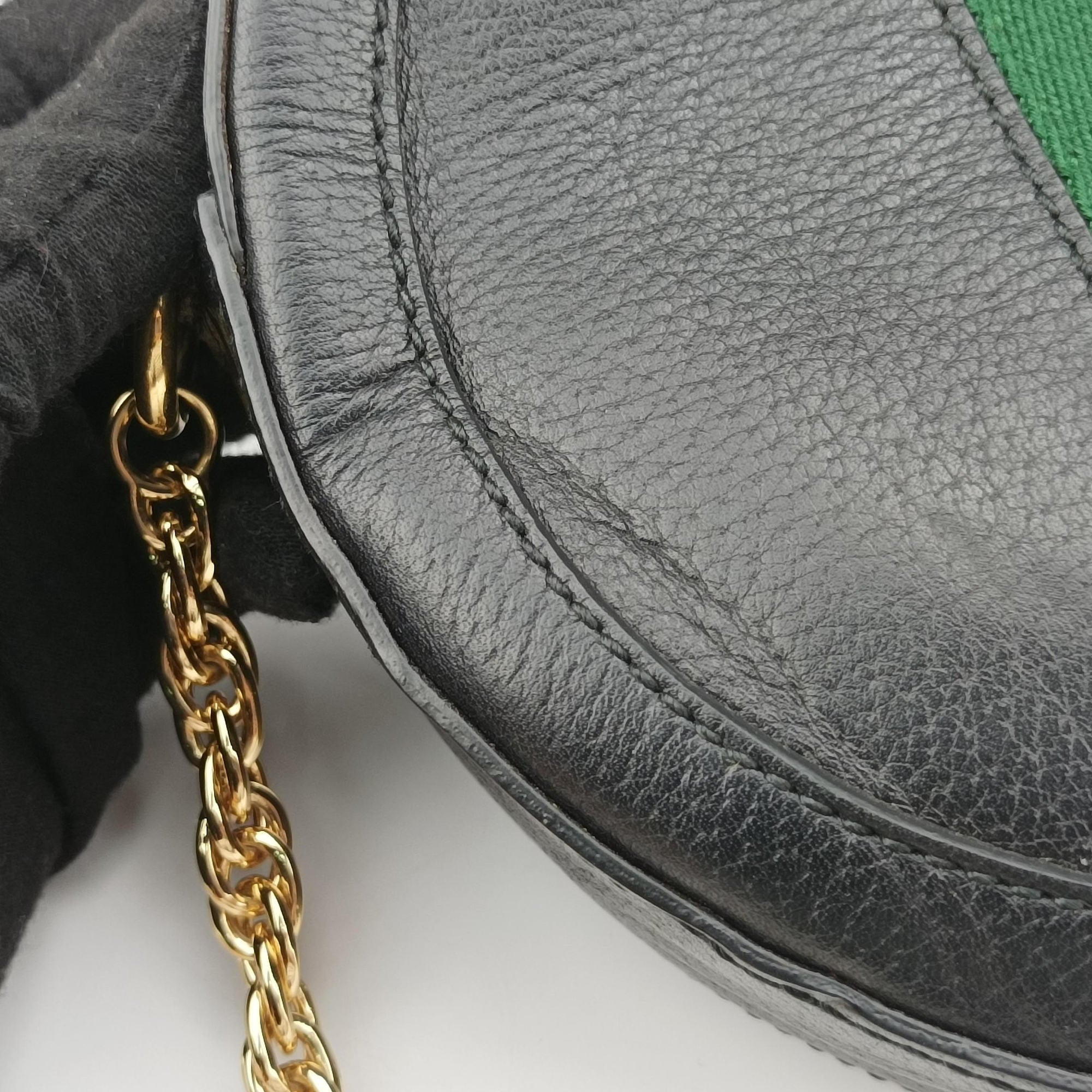 Ophidia Black Leather 550618 F029397944オフィディア ブラック レザー 550618 F029397944
