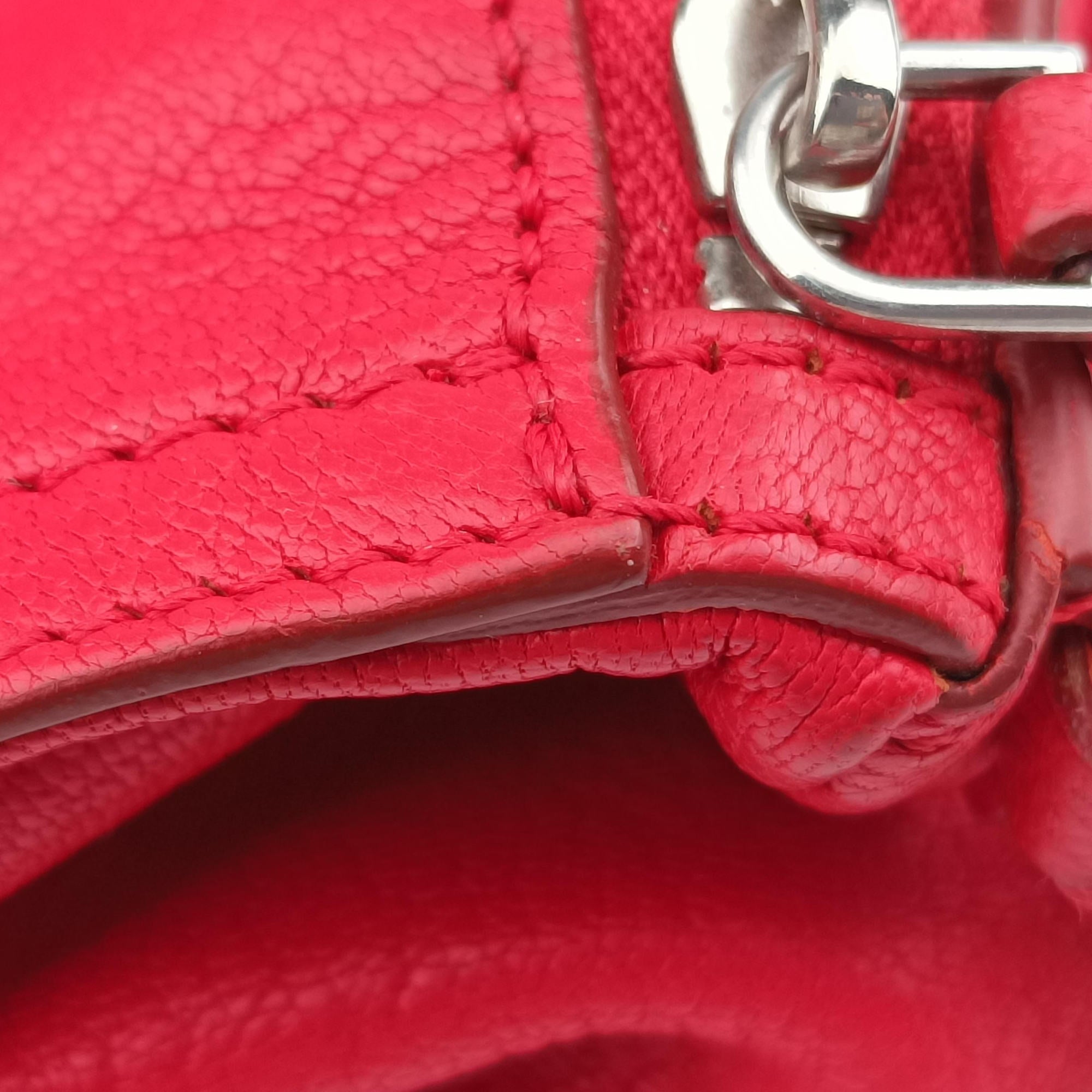 Pandora Red Leather EF E 0186パンドラ レッド レザー EF E 0186