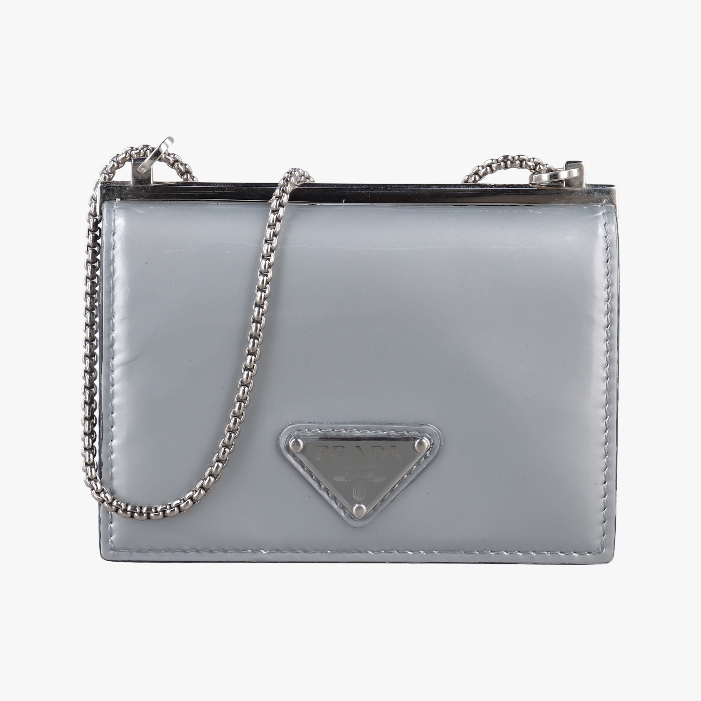 Chain Pouch Nube Spazzolato Leather 181 Eチェーン ポーチ ヌーベ ブラッシュドレザー 181 E