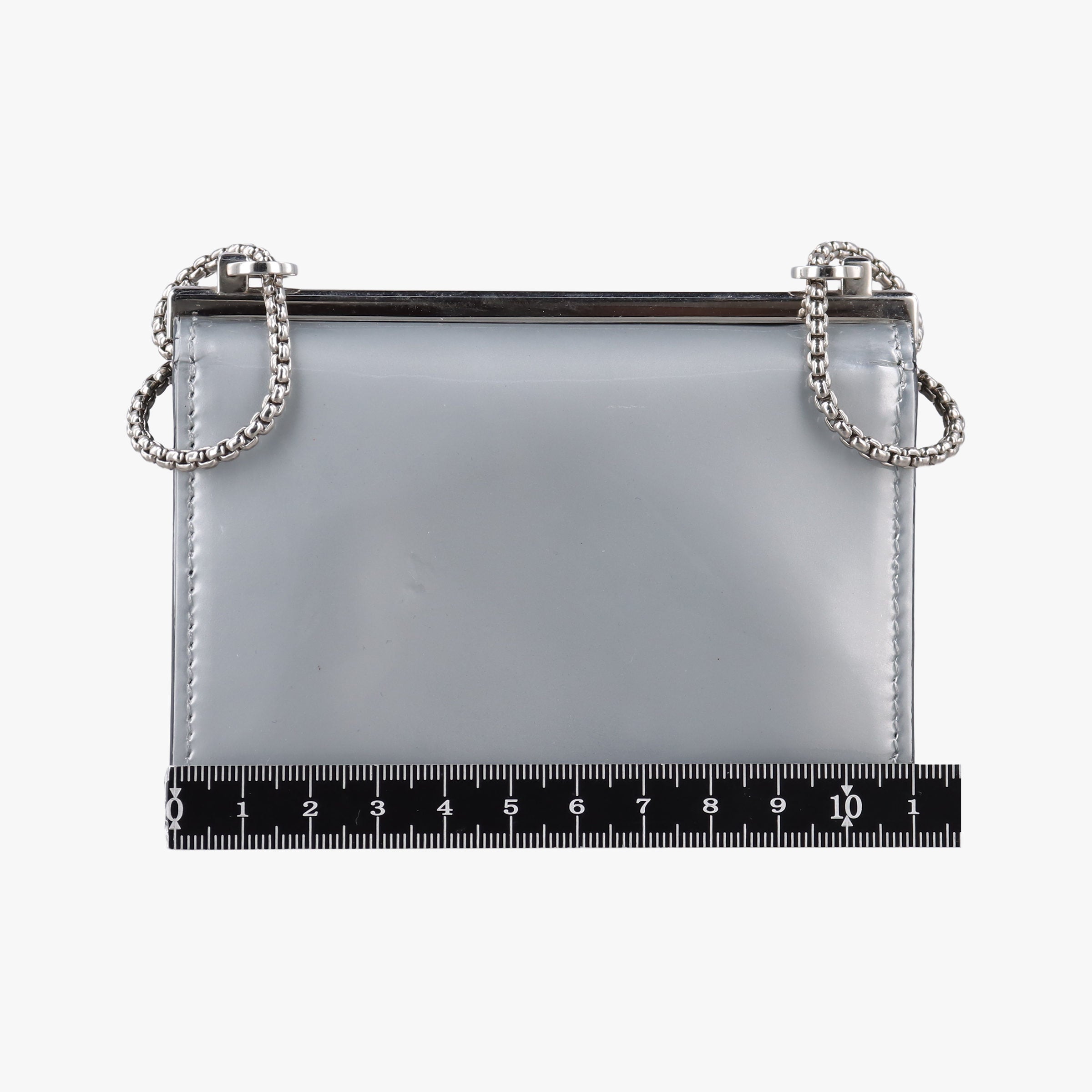 Chain Pouch Nube Spazzolato Leather 181 Eチェーン ポーチ ヌーベ ブラッシュドレザー 181 E