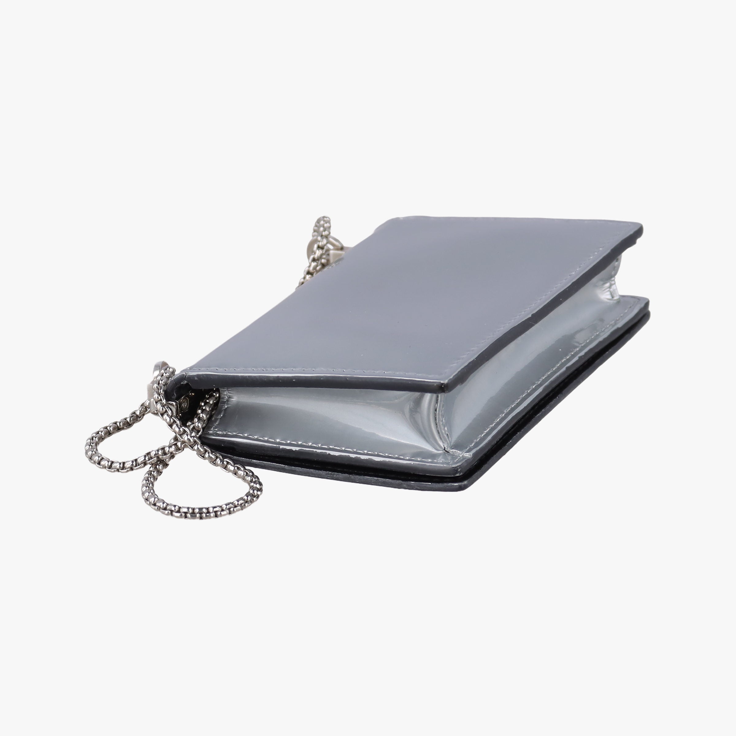 Chain Pouch Nube Spazzolato Leather 181 Eチェーン ポーチ ヌーベ ブラッシュドレザー 181 E