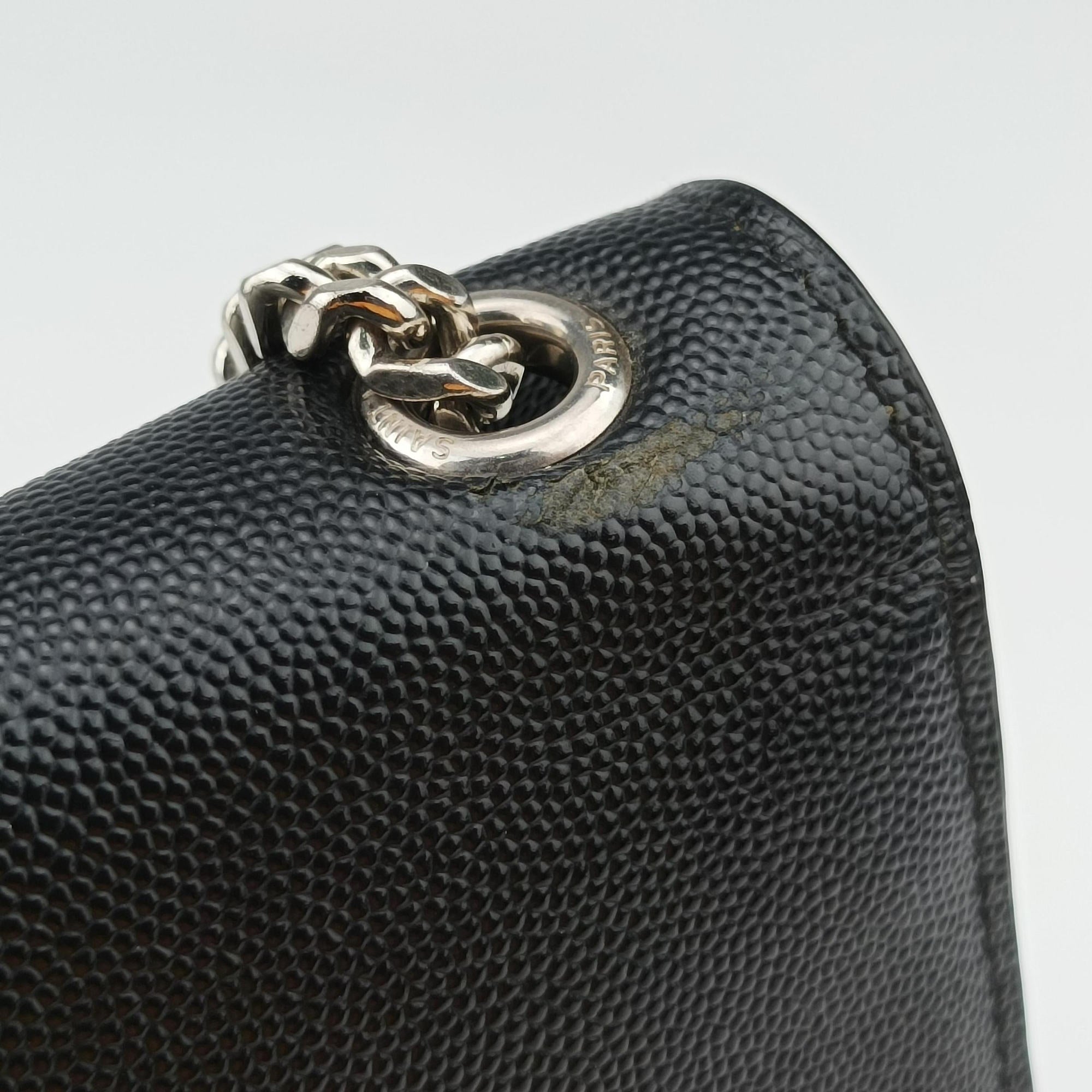 KATE Black Caviar Skin 364021 YSL364021.0619ケイト ブラック キャビアスキン 364021 YSL364021.0619