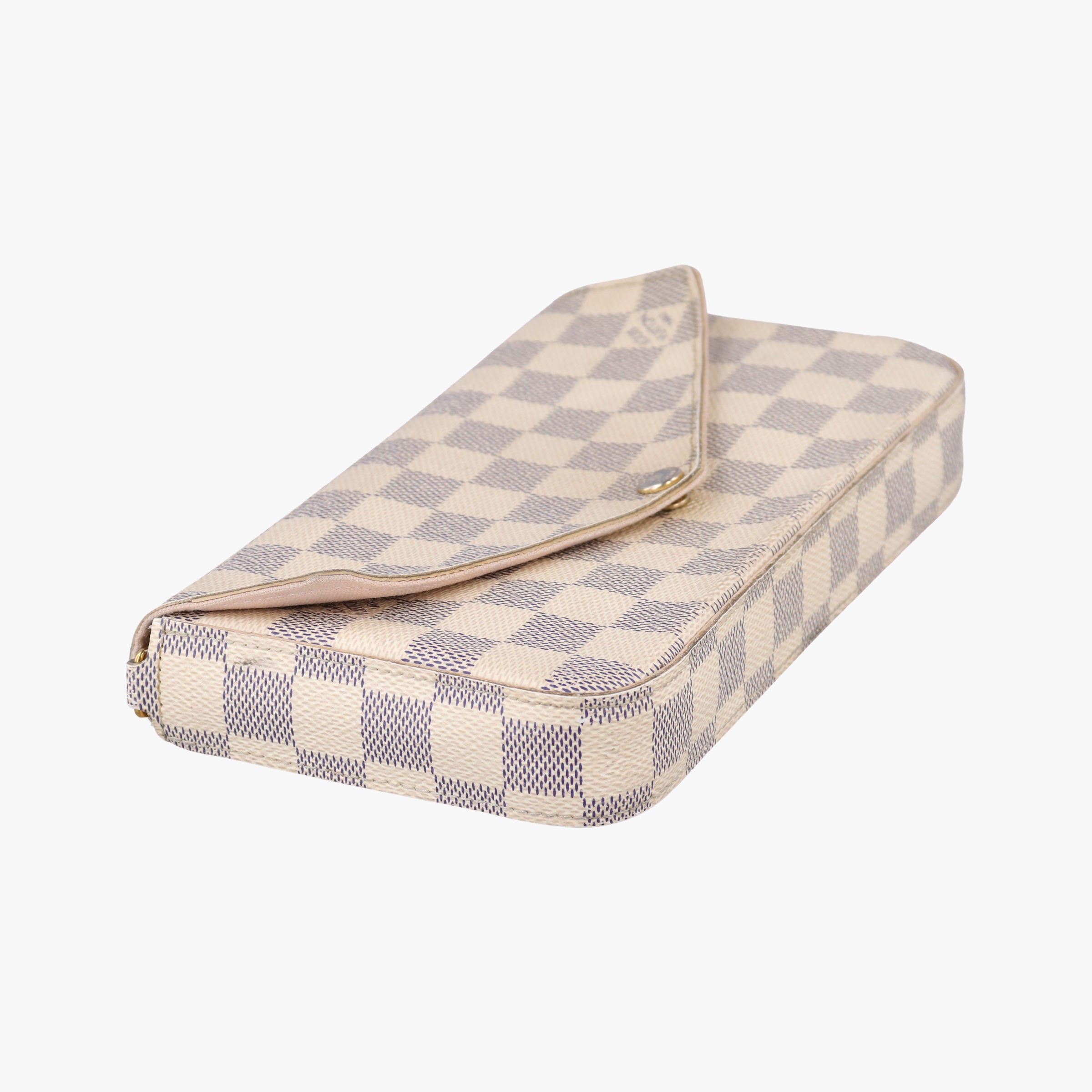Pochette FeLICIE Azur Damier Canvas N63106 MI1199ポシェットフェリシー アズール ダミエキャンバス N63106 MI1199