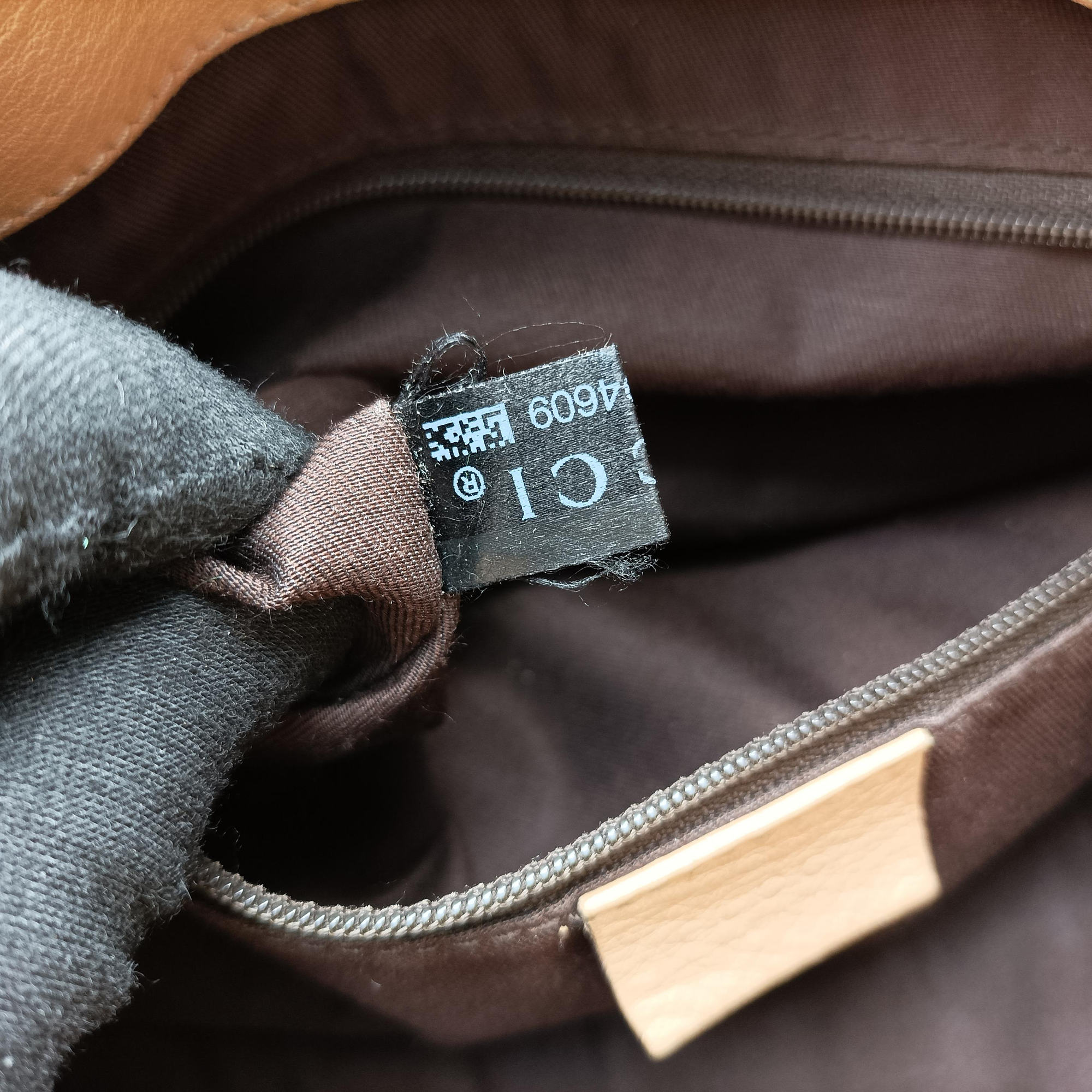 Abbey Brown Canvas×Leather 189831 H4294609アビー ブラウン キャンバス×レザー 189831 H4294609
