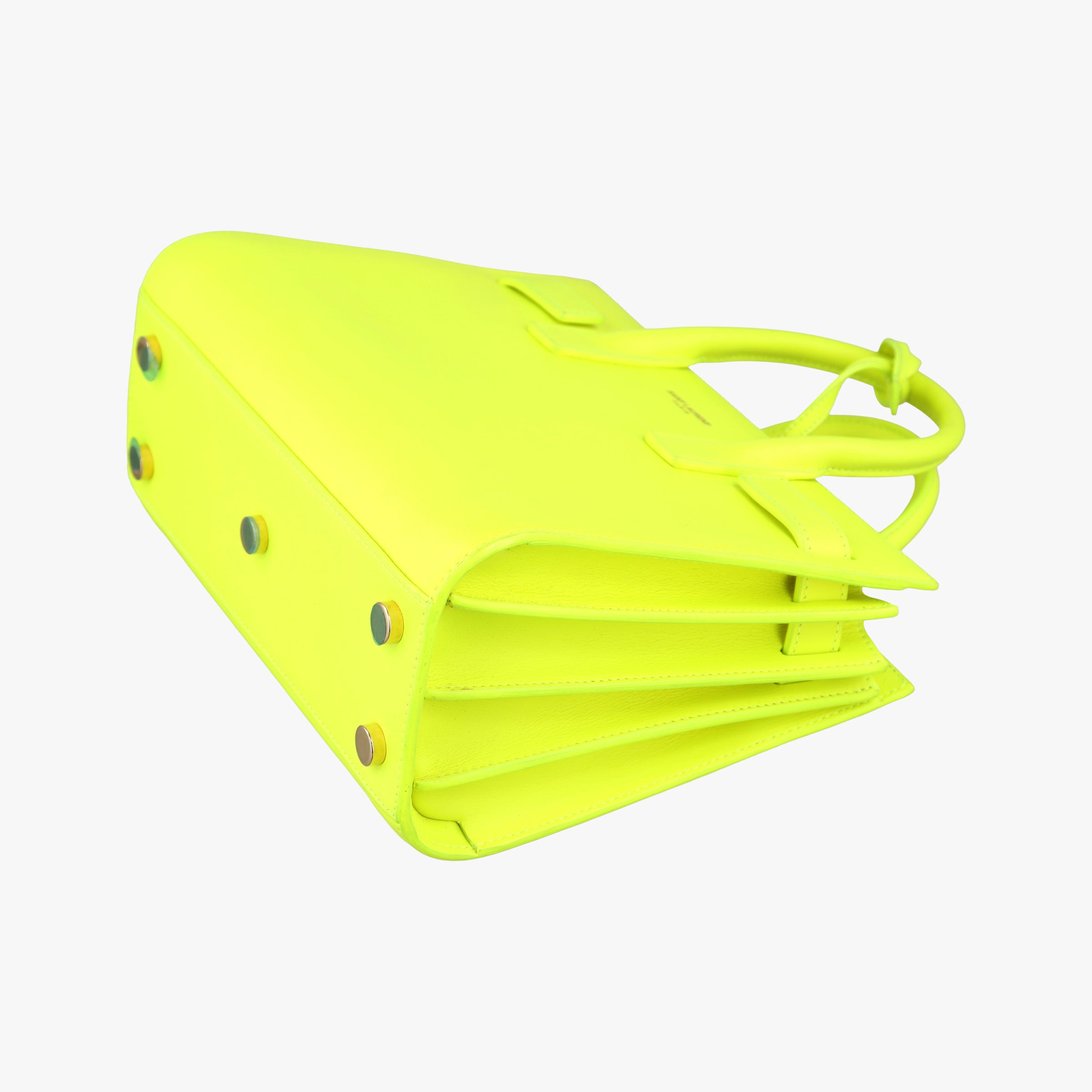 SAC DE JOUR yellow green Leather 340778 GNR340778.0414サックドジュールナノ イエローグリーン レザー 340778 GNR340778.0414