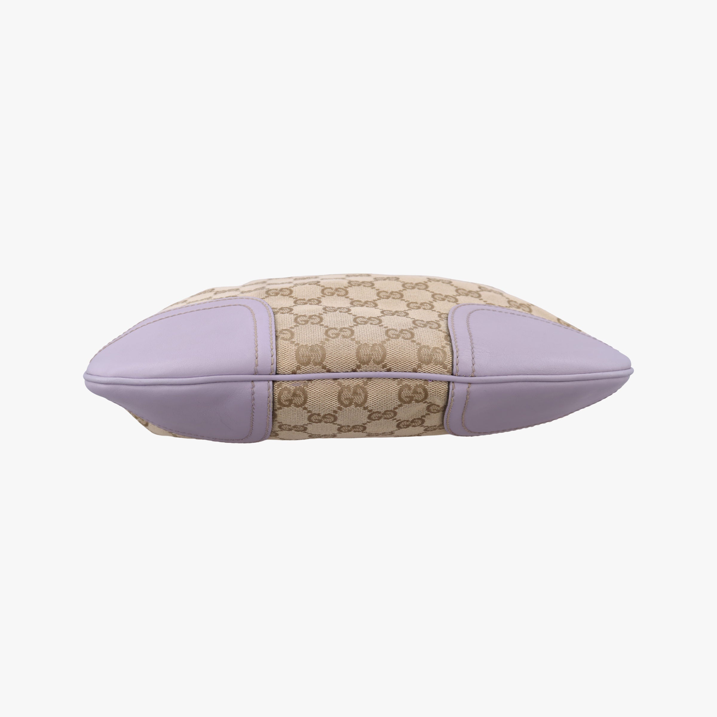 Princy Purple × Beige Leather×Canvas 204939 G3496047プリンシー パープル × ベージュ レザー×キャンバス 204939 G3496047