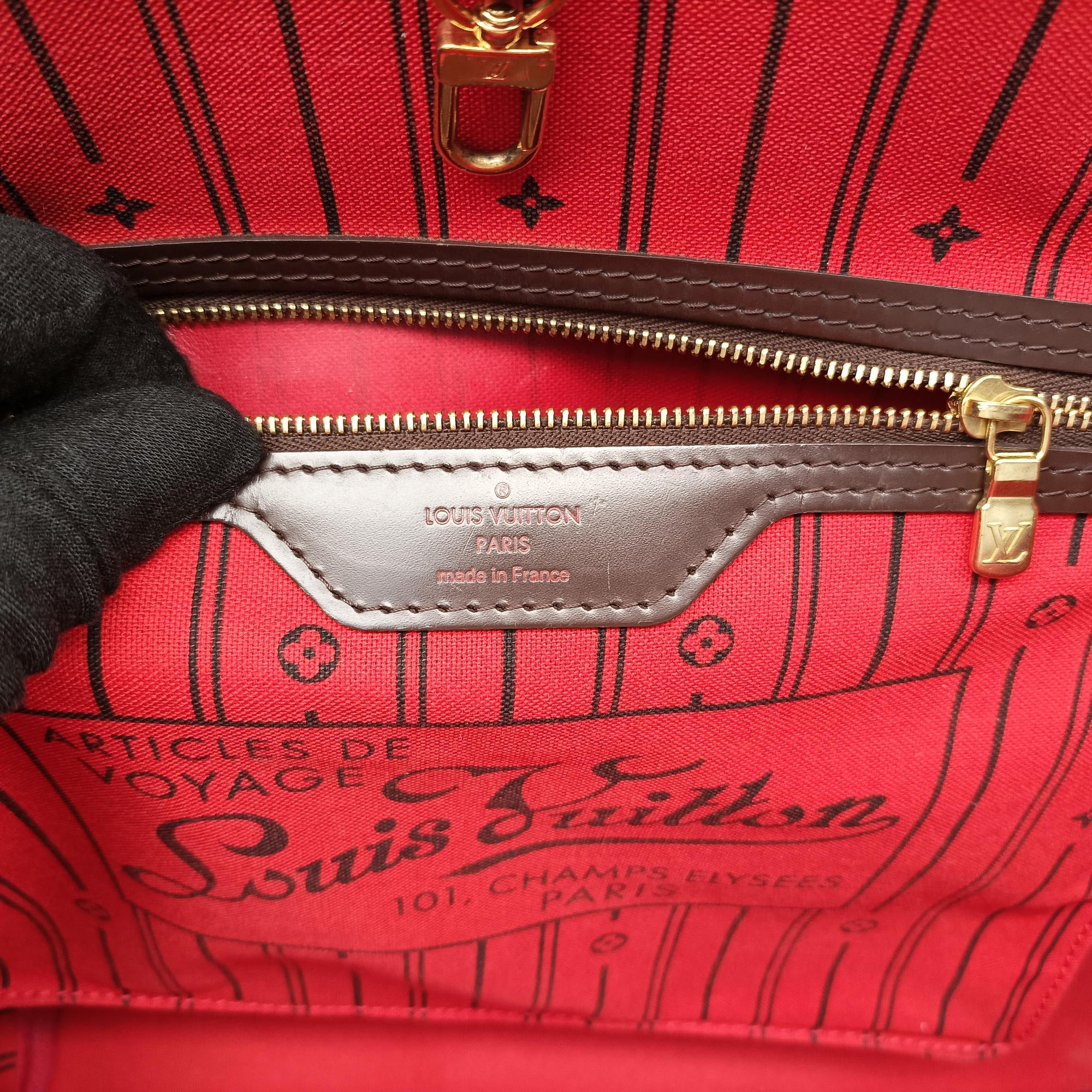NEVERFULL MM EBENE Damier Canvas N51106 SP3142ネヴァーフルMM エベヌ ダミエキャンバス N51106 SP3142