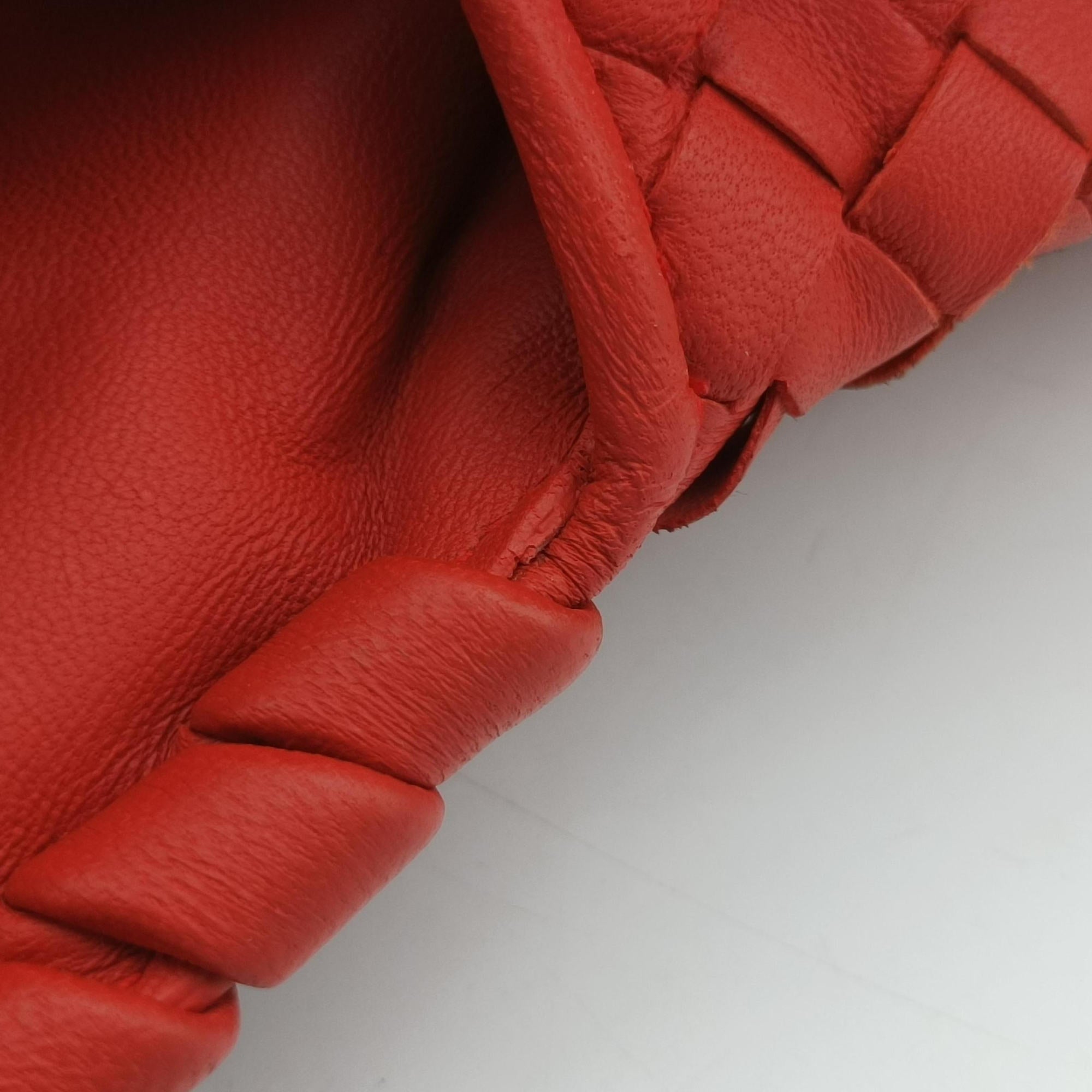 Intrecciato Olimpia Orange lambskin B06269247Pイントレチャート オリンピア オレンジ ラムスキン B06269247P