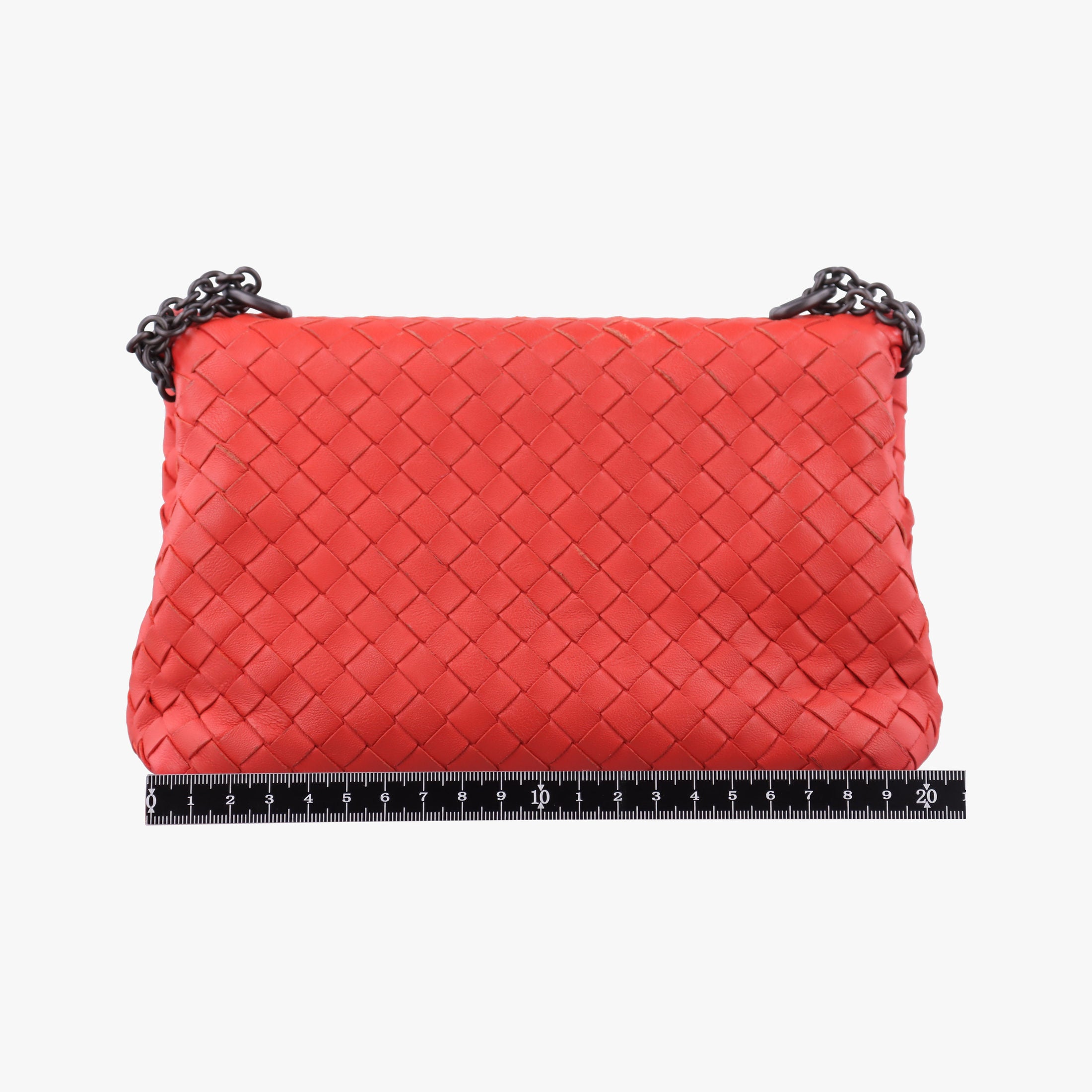 Intrecciato Olimpia Orange lambskin B06269247Pイントレチャート オリンピア オレンジ ラムスキン B06269247P