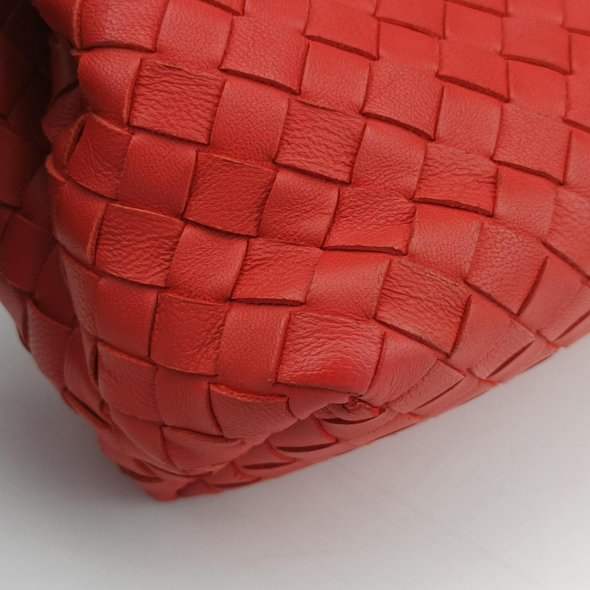 Intrecciato Olimpia Orange lambskin B06269247Pイントレチャート オリンピア オレンジ ラムスキン B06269247P