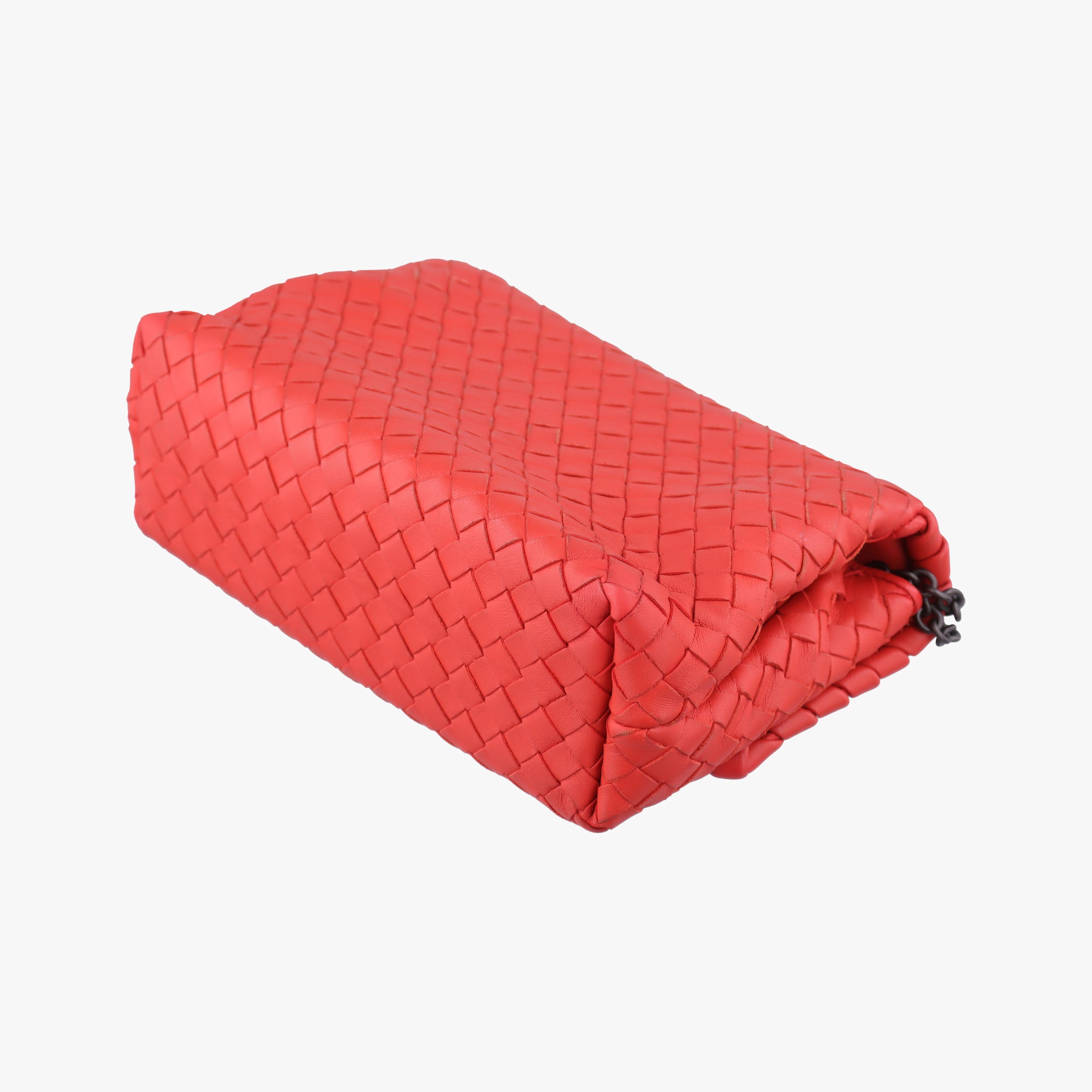 Intrecciato Olimpia Orange lambskin B06269247Pイントレチャート オリンピア オレンジ ラムスキン B06269247P