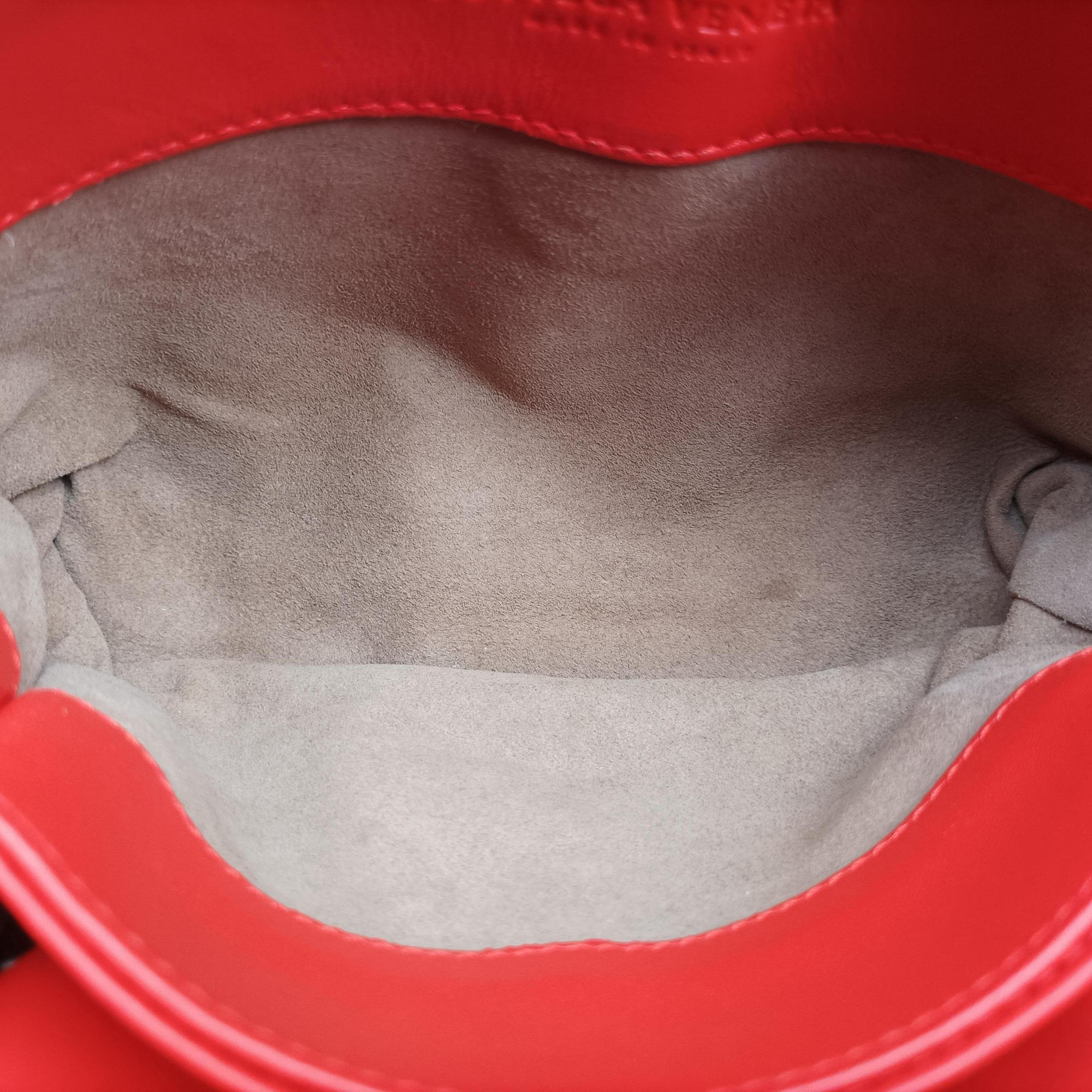 Intrecciato Olimpia Orange lambskin B06269247Pイントレチャート オリンピア オレンジ ラムスキン B06269247P
