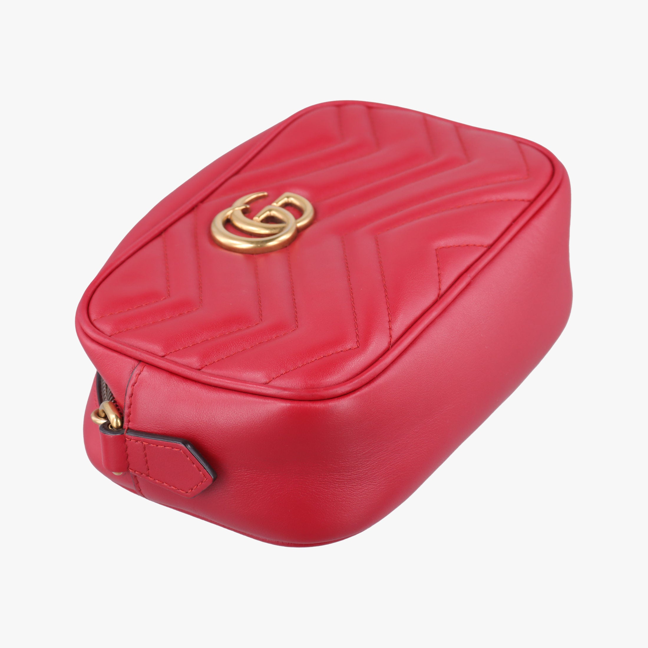 GG Marmont Red Leather 448065 C026485297GGマーモント レッド レザー 448065 C026485297