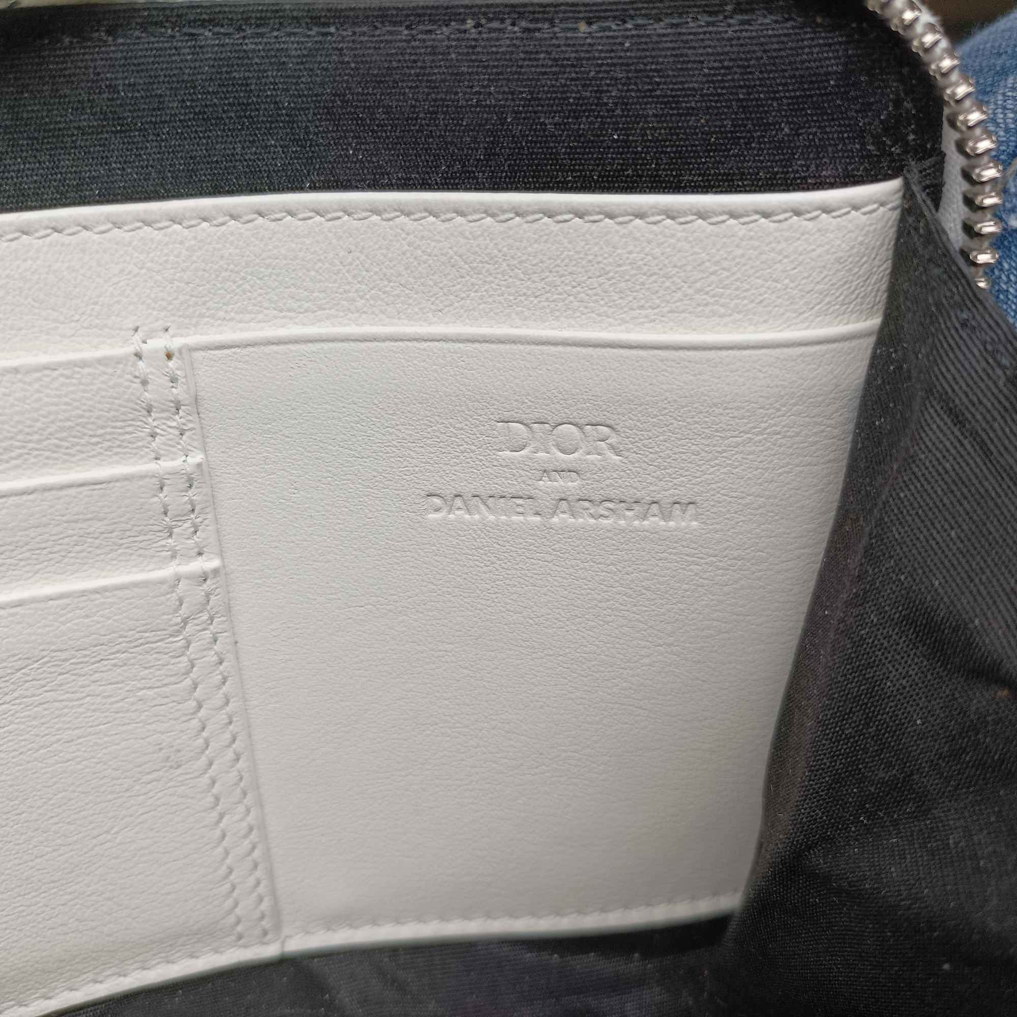 Daniel Arsham collaboration Newspaper Print White Leather 10-BO-1119ダニエルアーシャム コラボ ニュースペーパー ホワイト レザー 10-BO-1119
