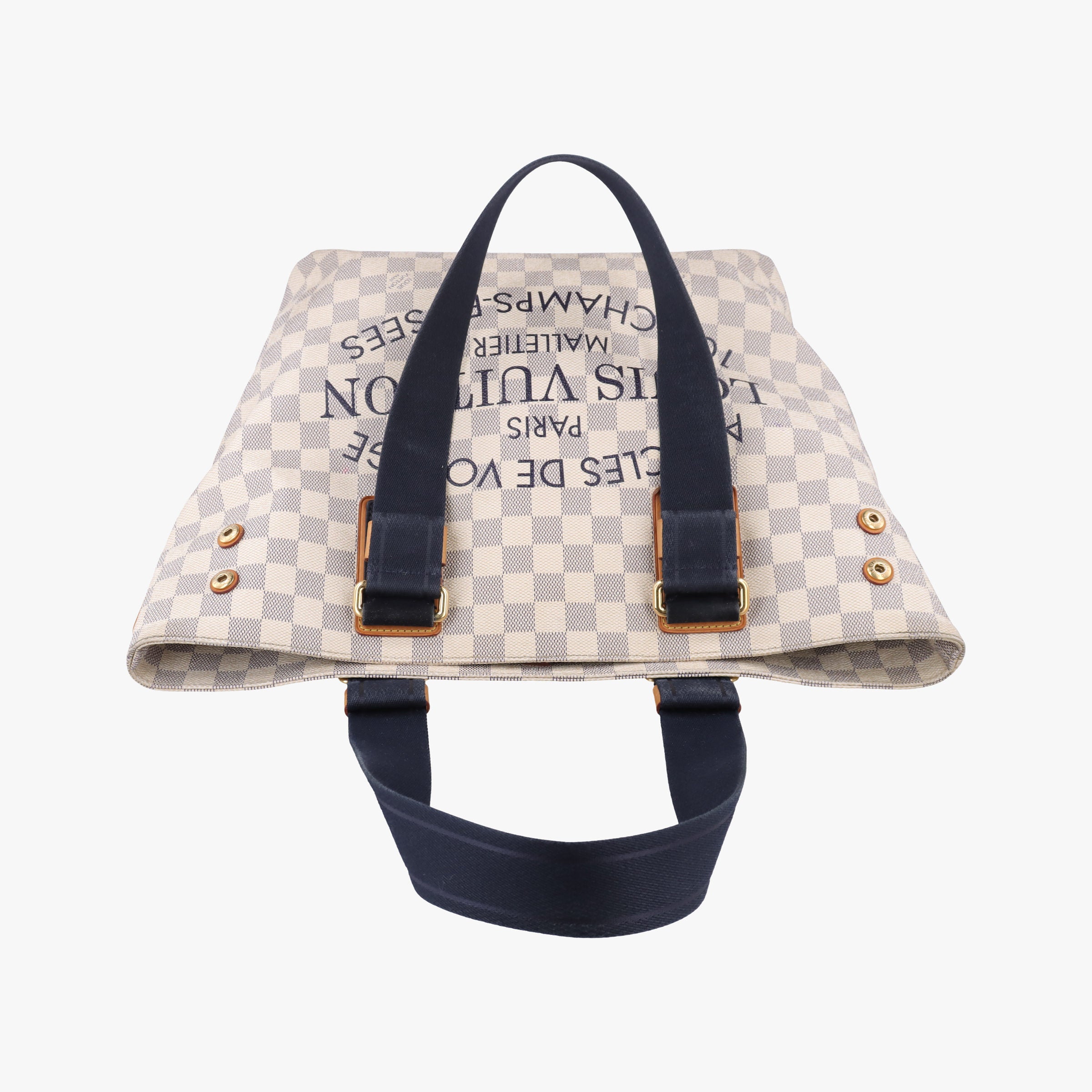 Plein Soleil Cabas PM AZUR Damier Canvas N41179 DU1102プランソレイユ カバPM アズール ダミエキャンバス N41179 DU1102