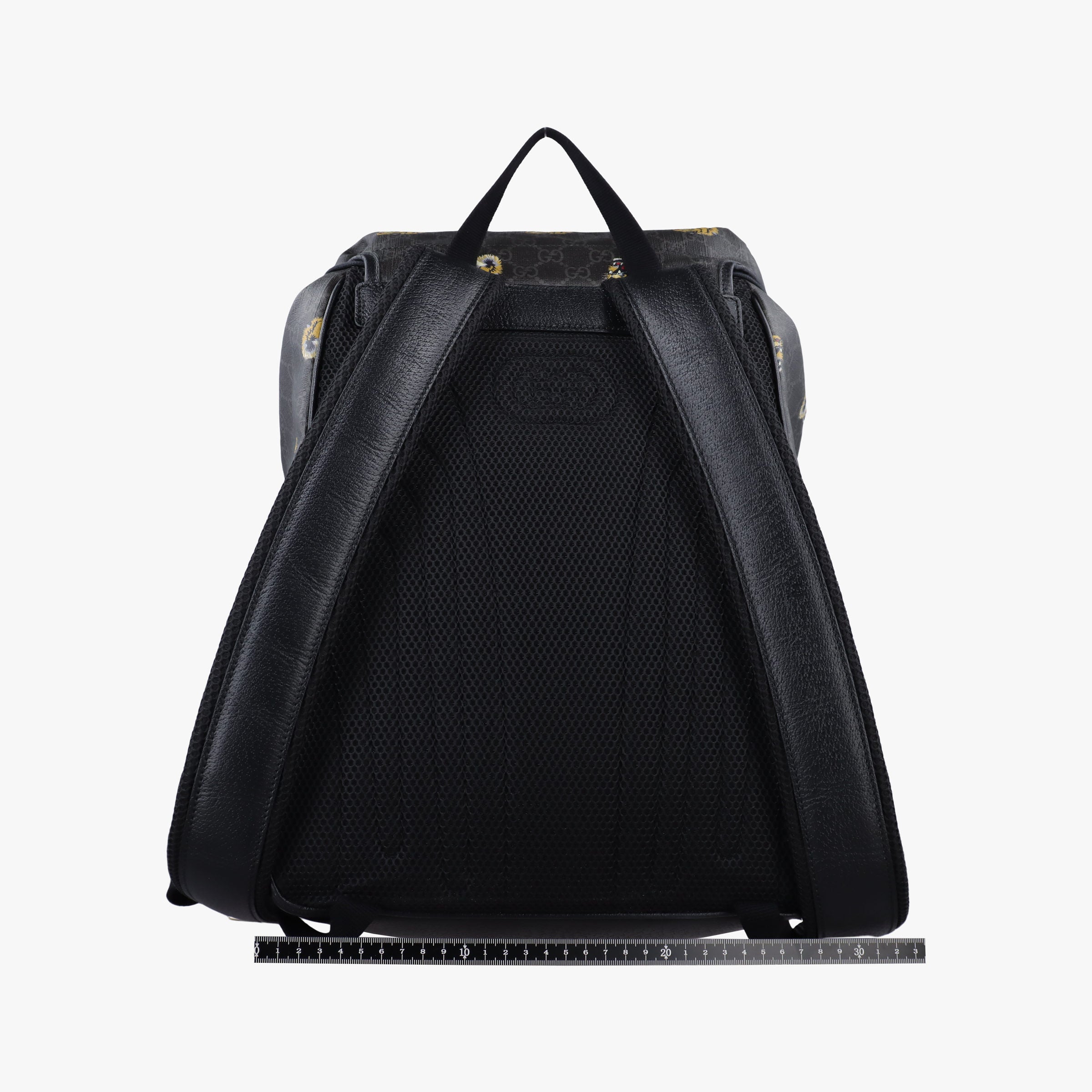 Interlocking G Black GG Supreme Canvas × Leather 696013 H038572483インターロッキングG ブラック GGスプリームキャンバス × レザー 696013 H038572483