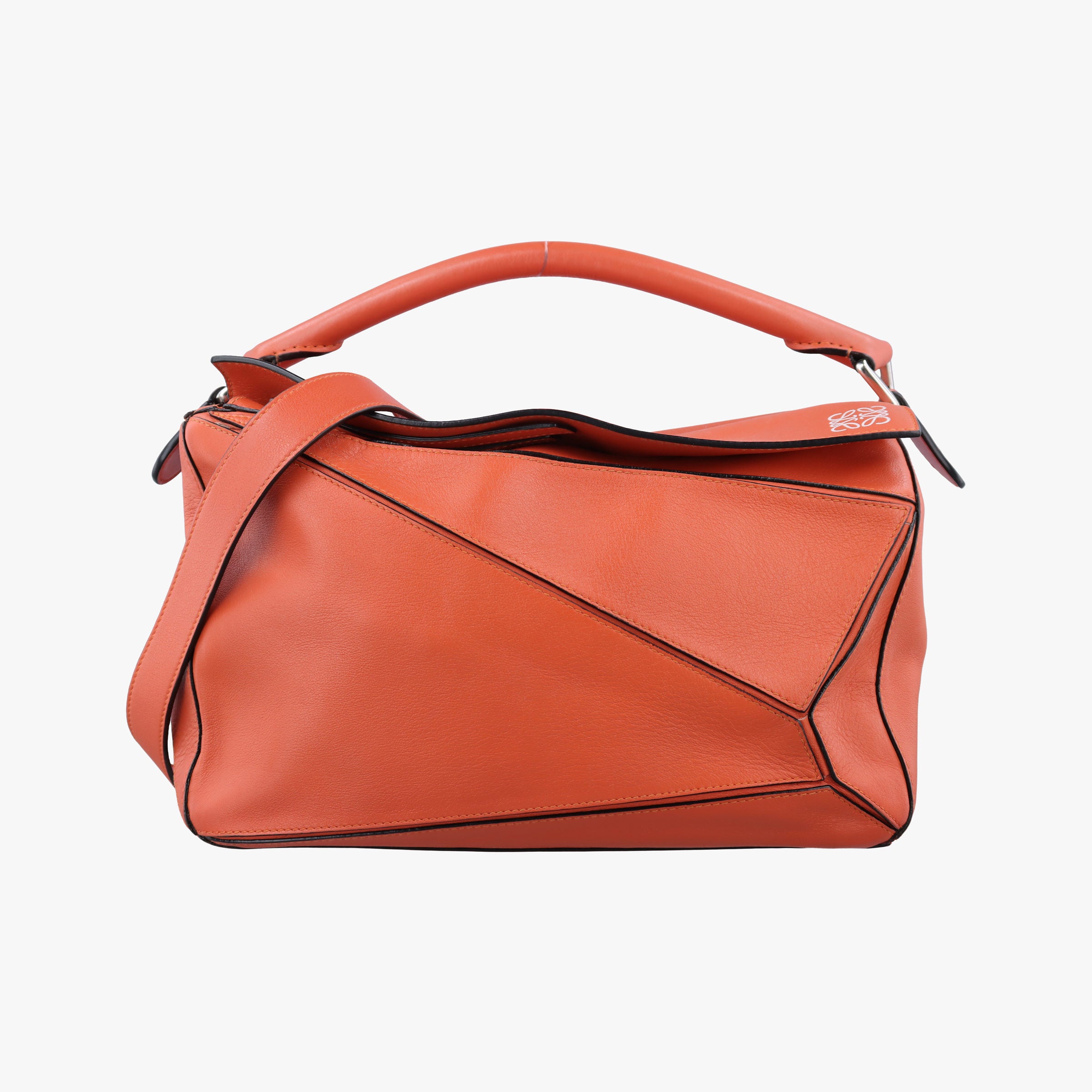 Puzzle Bag Medium Orange Leather 471504パズルバッグ ミディアム オレンジ レザー 471504