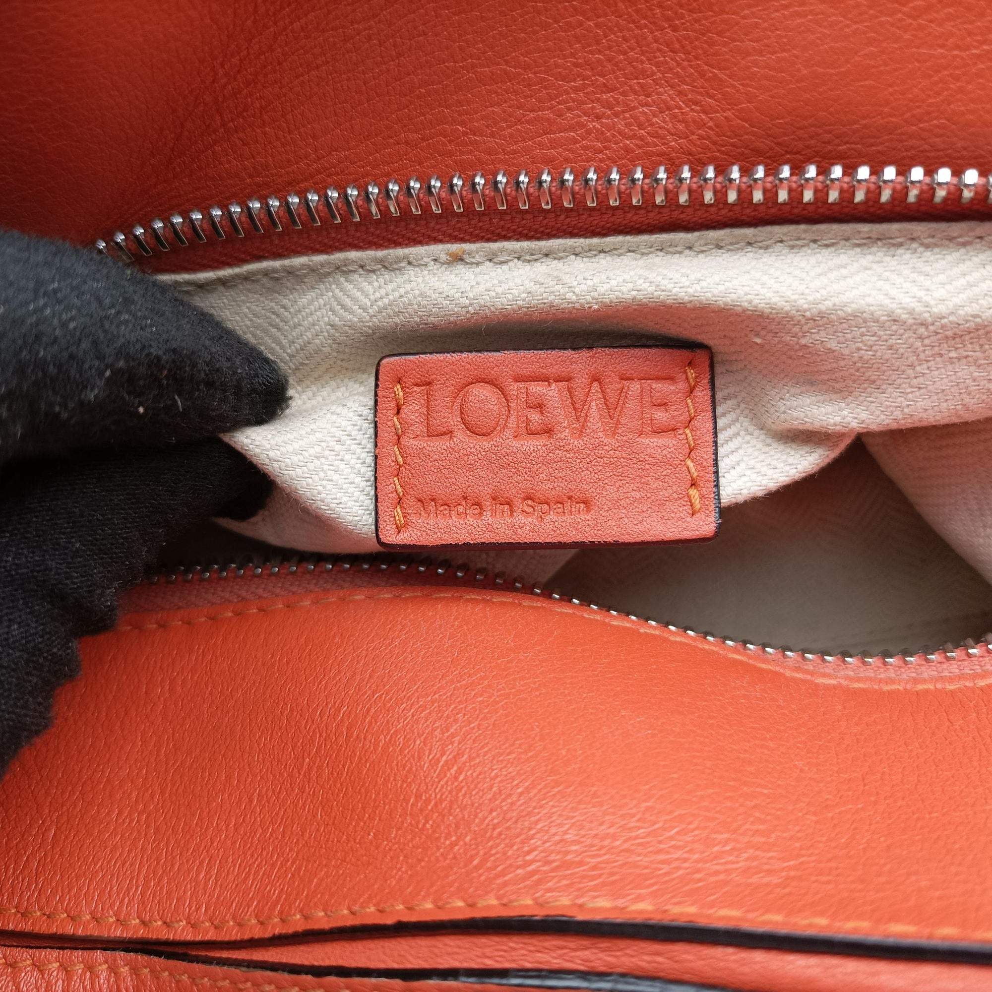 Puzzle Bag Medium Orange Leather 471504パズルバッグ ミディアム オレンジ レザー 471504