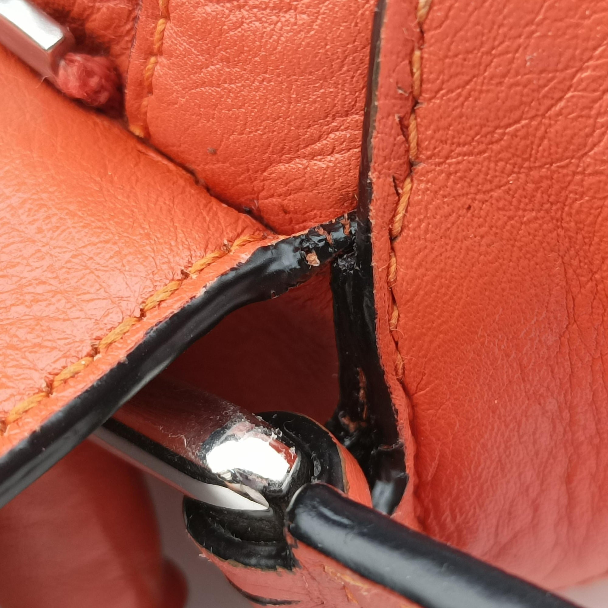 Puzzle Bag Medium Orange Leather 471504パズルバッグ ミディアム オレンジ レザー 471504