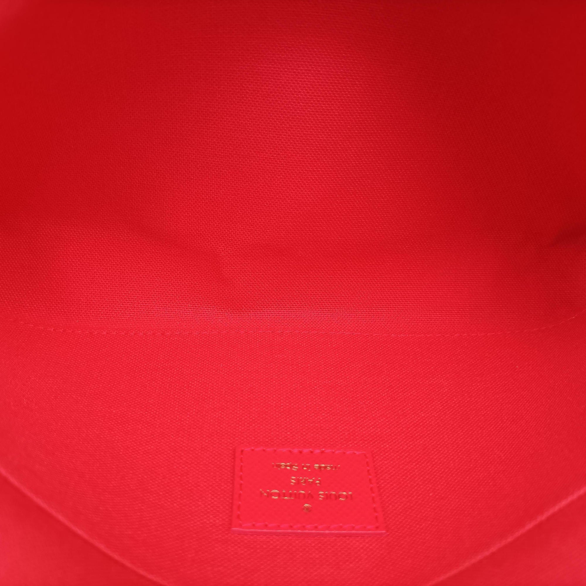 2022 Christmas Animation China Chengdu Pochette Felicie Brown×multi Monogram Coated Canvas IC Chip2022年クリスマスアニメーション 中国成都 ポシェットフェリシエ モノグラム/ブラウン×マルチ モノグラム コーテッドキャンバス ICチップ