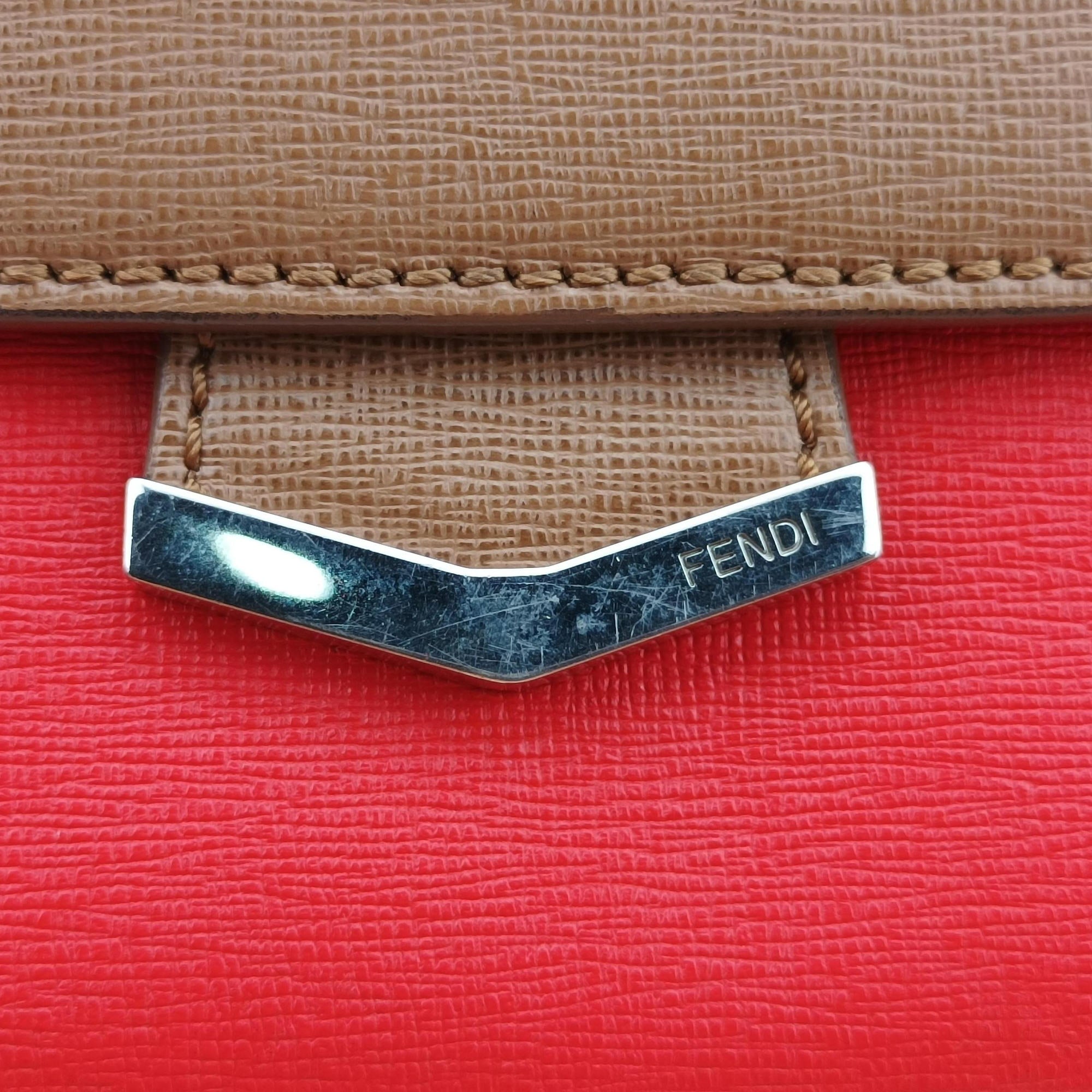 Demi Jour Red × Brown Leather 8BT222 8BT222-N5N 148-2372デミジュール レッド × ブラウン レザー 8BT222 8BT222-N5N 148-2372