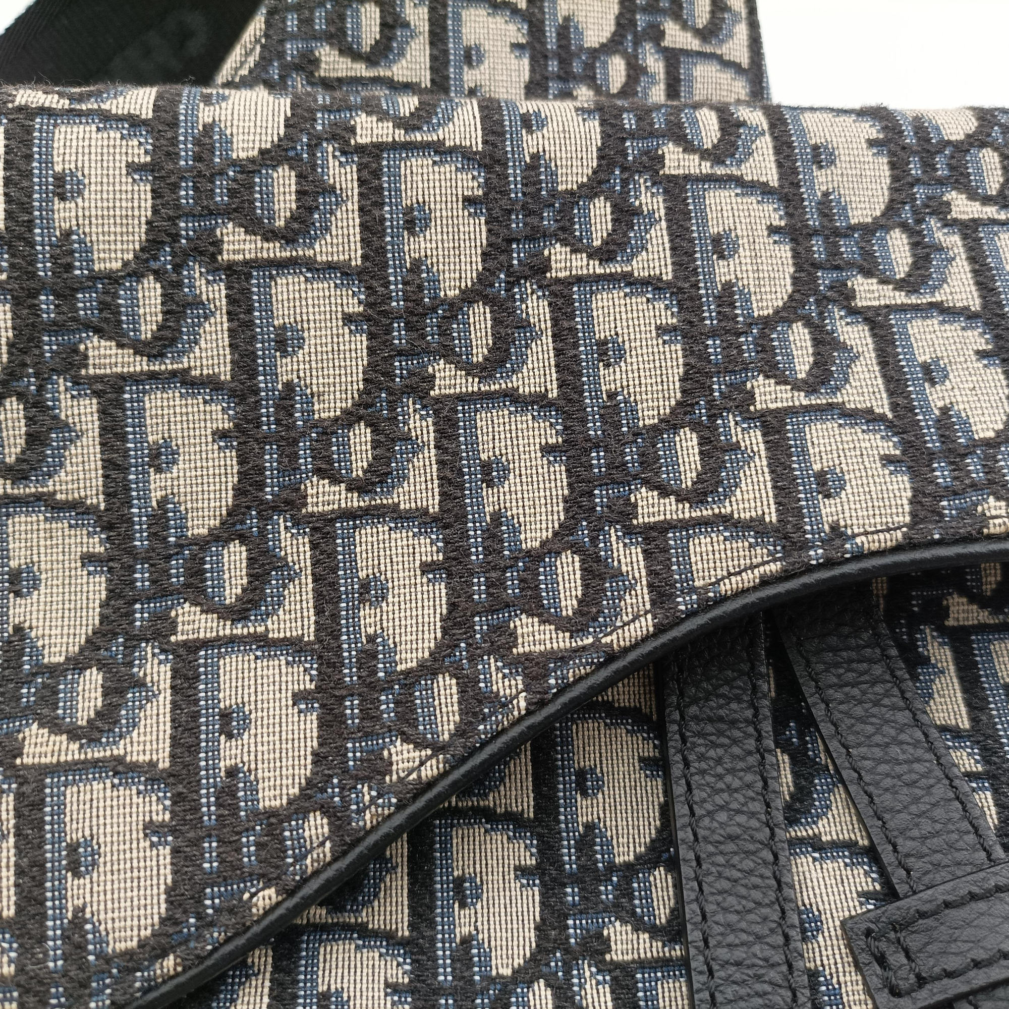 saddle Navy×Gray Jacquard 02-BO-0139サドル ネイビー×グレー ジャガード 02-BO-0139