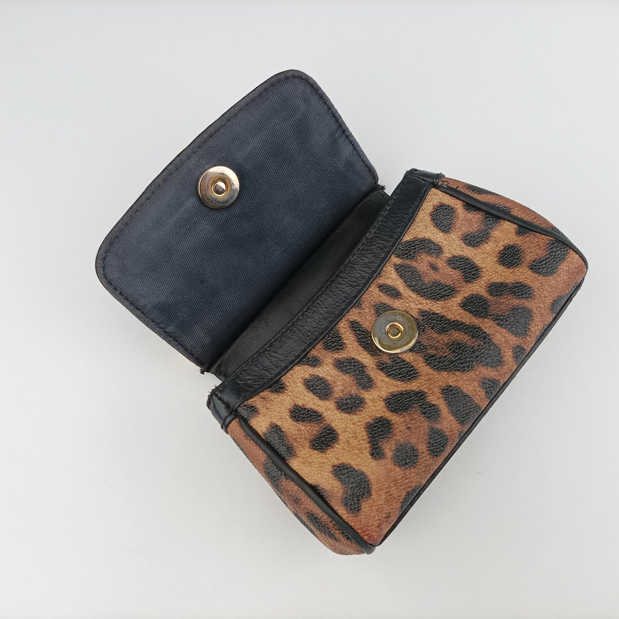 SICILY Leopard Multicolour PVC coated canvas シシリー レオパード マルチカラー PVCコーティングキャンバス