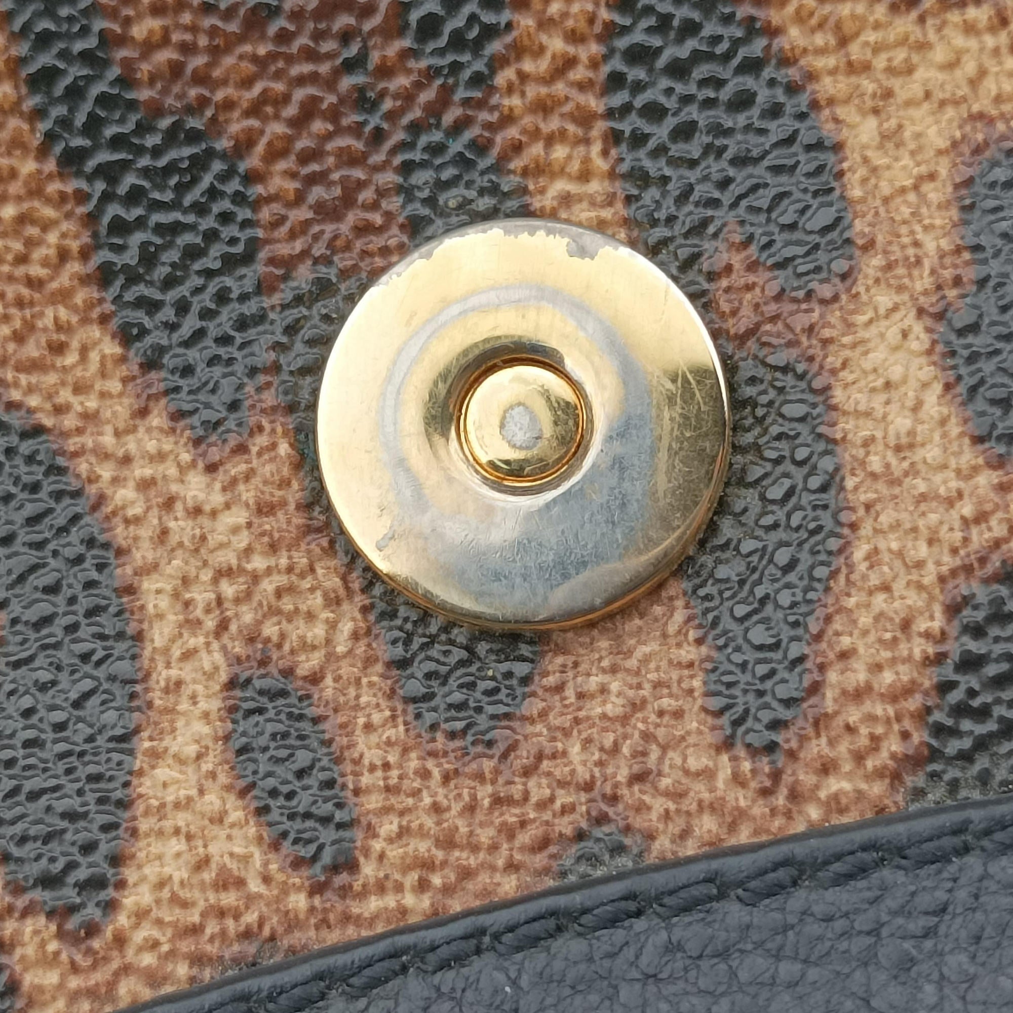 SICILY Leopard Multicolour PVC coated canvas シシリー レオパード マルチカラー PVCコーティングキャンバス