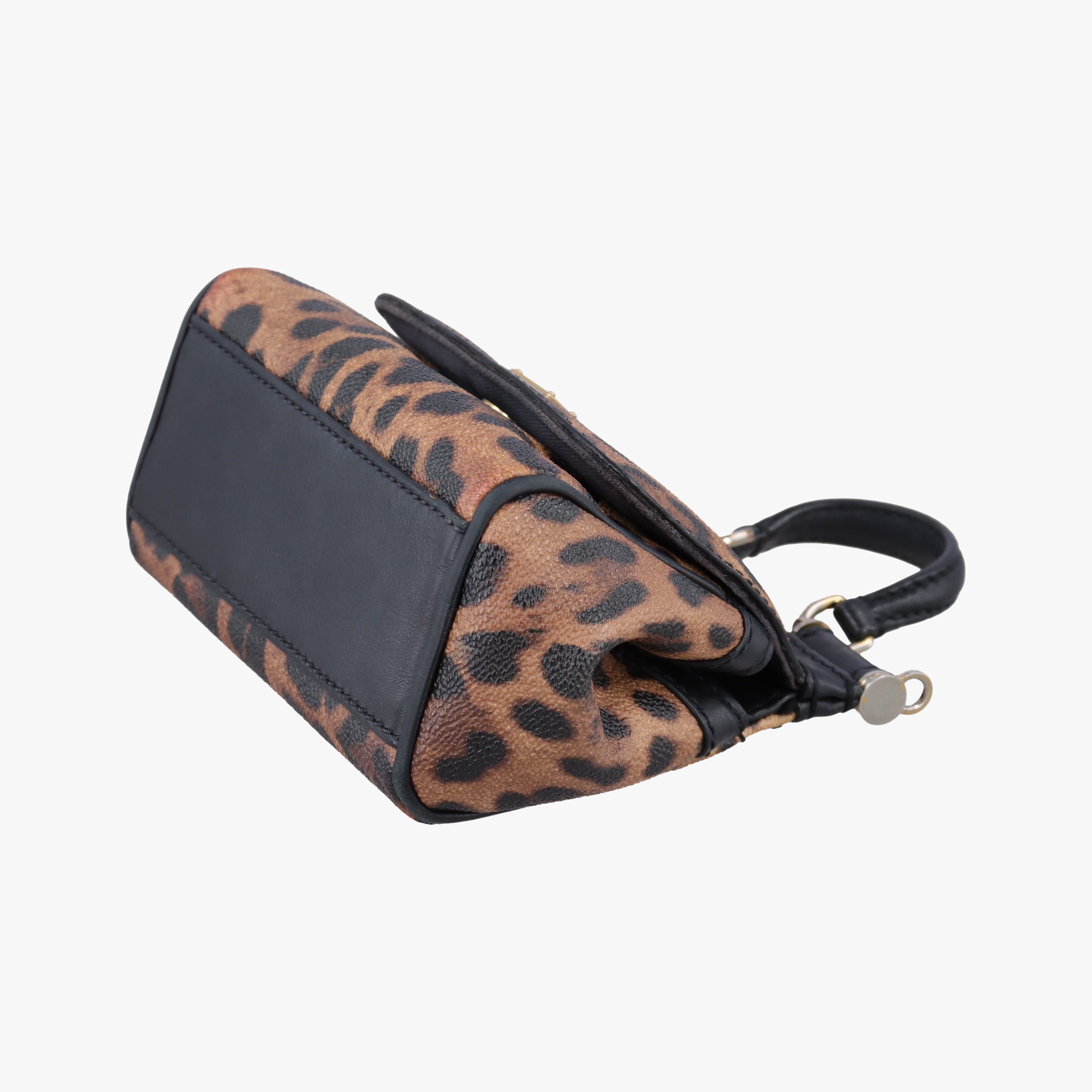SICILY Leopard Multicolour PVC coated canvas シシリー レオパード マルチカラー PVCコーティングキャンバス