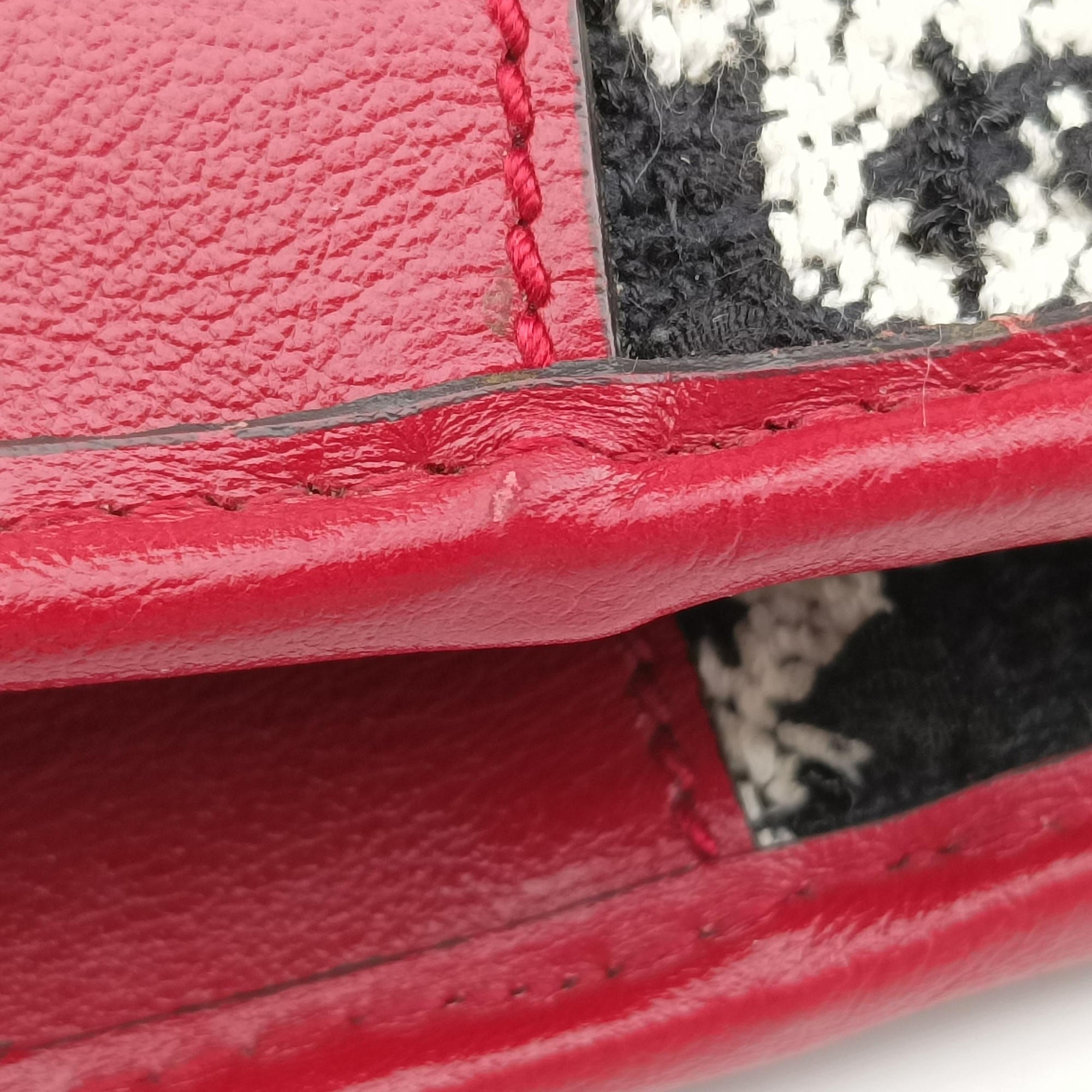 Rajah Black × Red × Multi Tweed × Leather 537219 G030589910ラジャ ブラック×レッド×マルチ ツイード×レザー 537219 G030589910