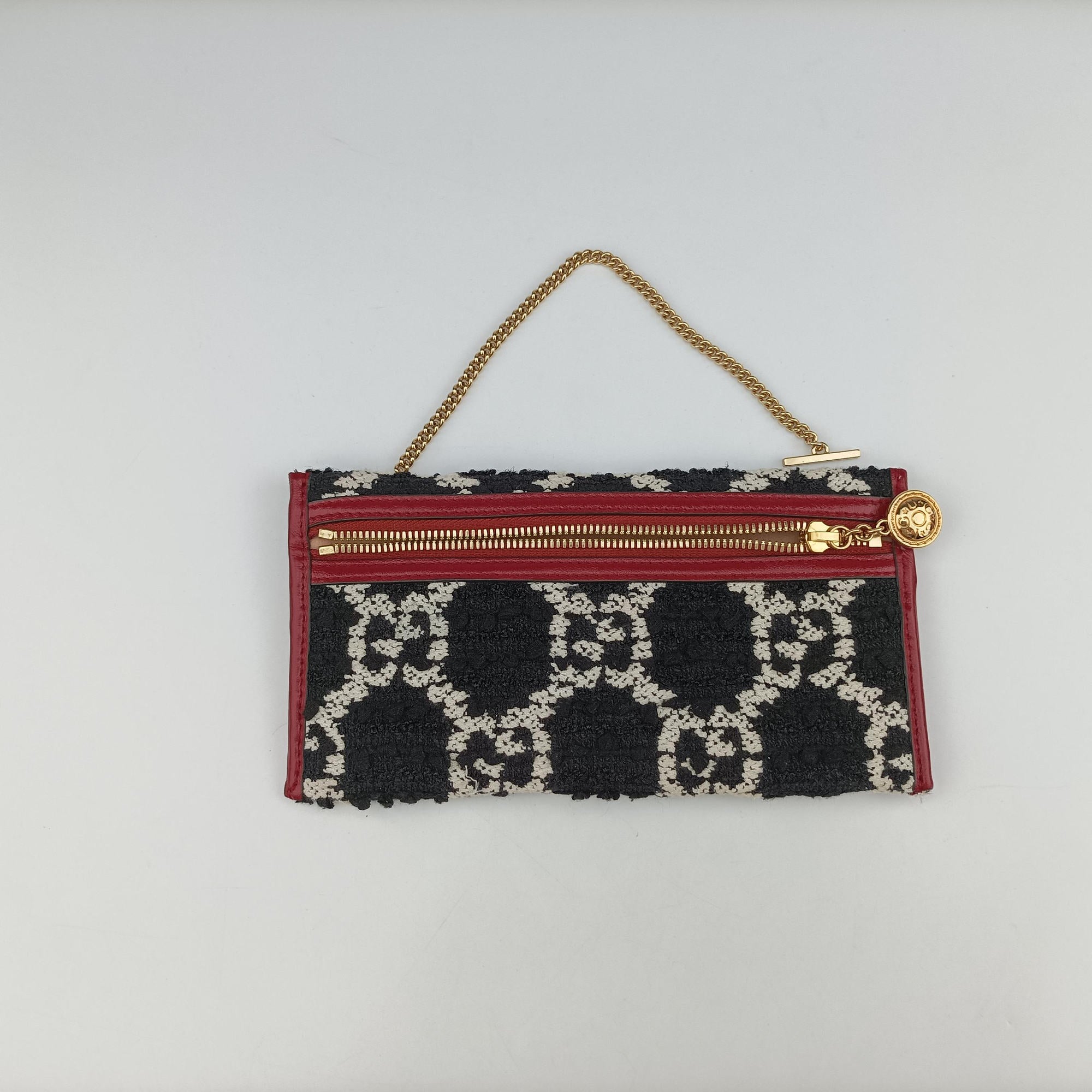 Rajah Black × Red × Multi Tweed × Leather 537219 G030589910ラジャ ブラック×レッド×マルチ ツイード×レザー 537219 G030589910