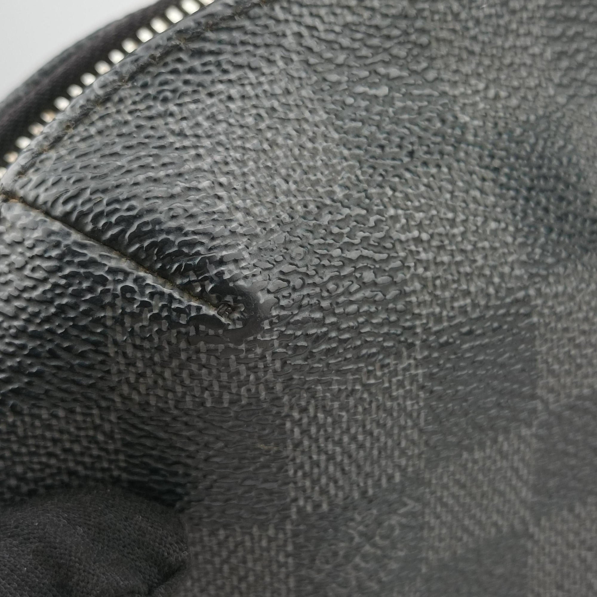 Porte Documents Jour Noir Damier Graphite N48224 SR2143ポルトドキュマン ジュール ノワール ダミエ グラフィット N48224 SR2143