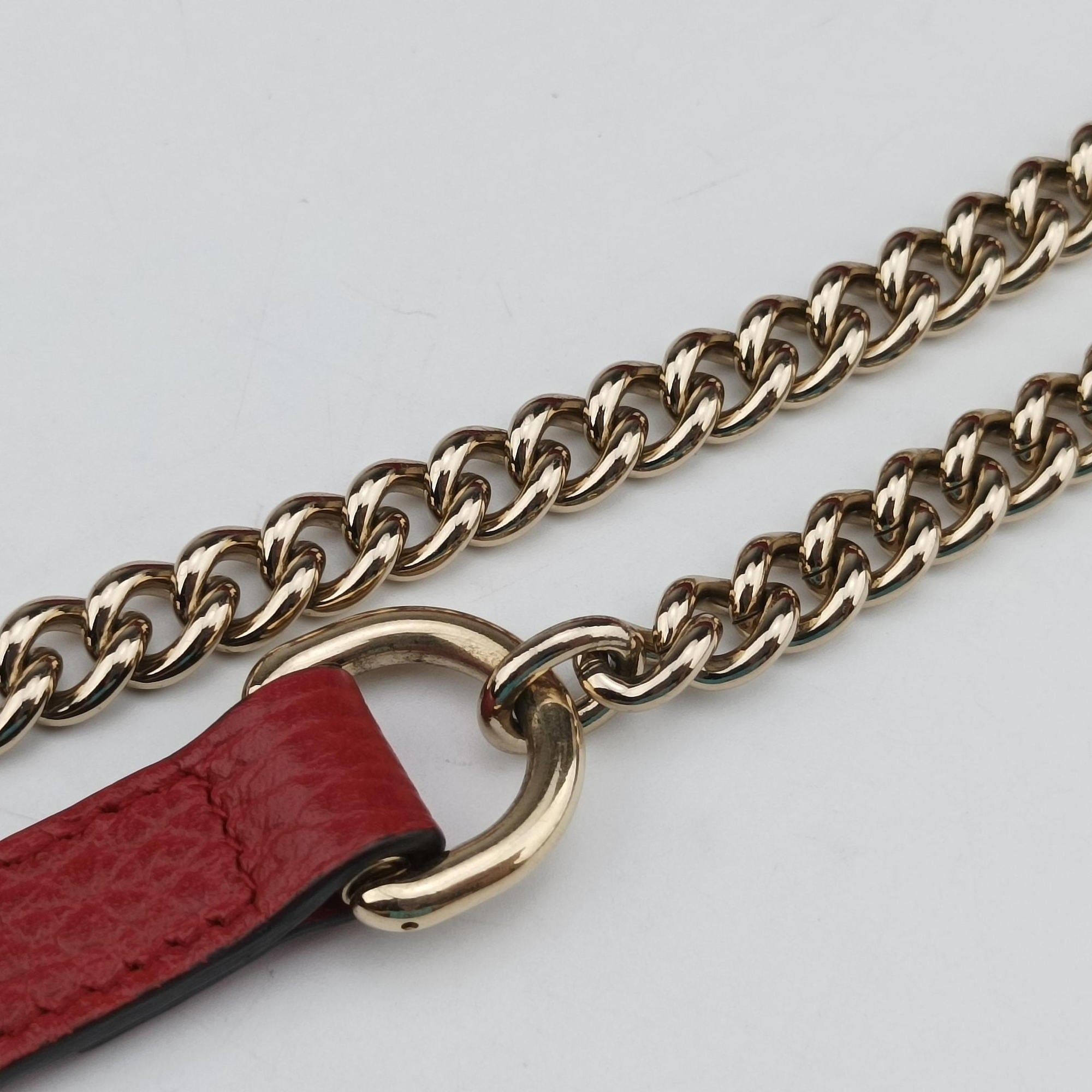 Interlocking G Red Leather 510303 D025270845インターロッキングG レッド レザー 510303 D025270845
