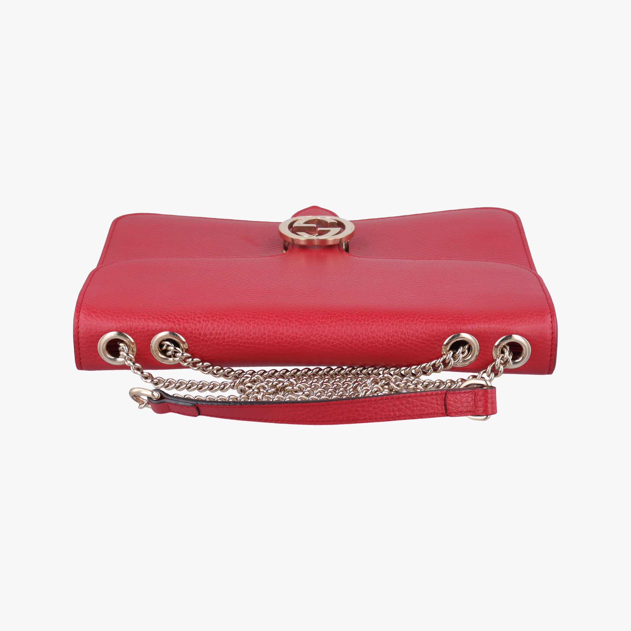 Interlocking G Red Leather 510303 D025270845インターロッキングG レッド レザー 510303 D025270845