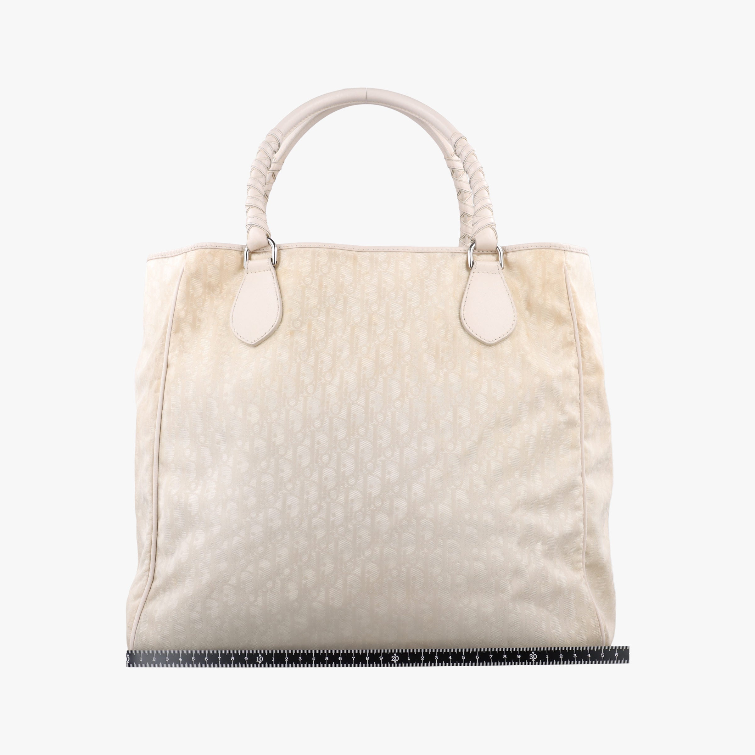 Lovely Beige Diorissimo Canvas × Leather 05-BO-0077ラブリー ベージュ ナイロン × カーフレザー 05-BO-0077