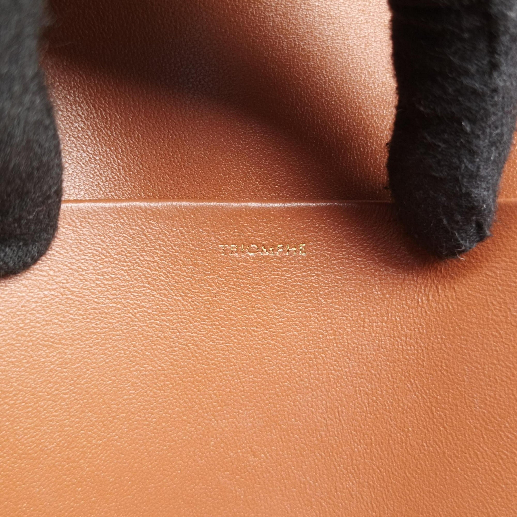 Claude TRIOMPHE Brown PVC coated canvas S-CU-3212クロード トリオンフ ブラウン PVCコーティングキャンバス S-CU-3212