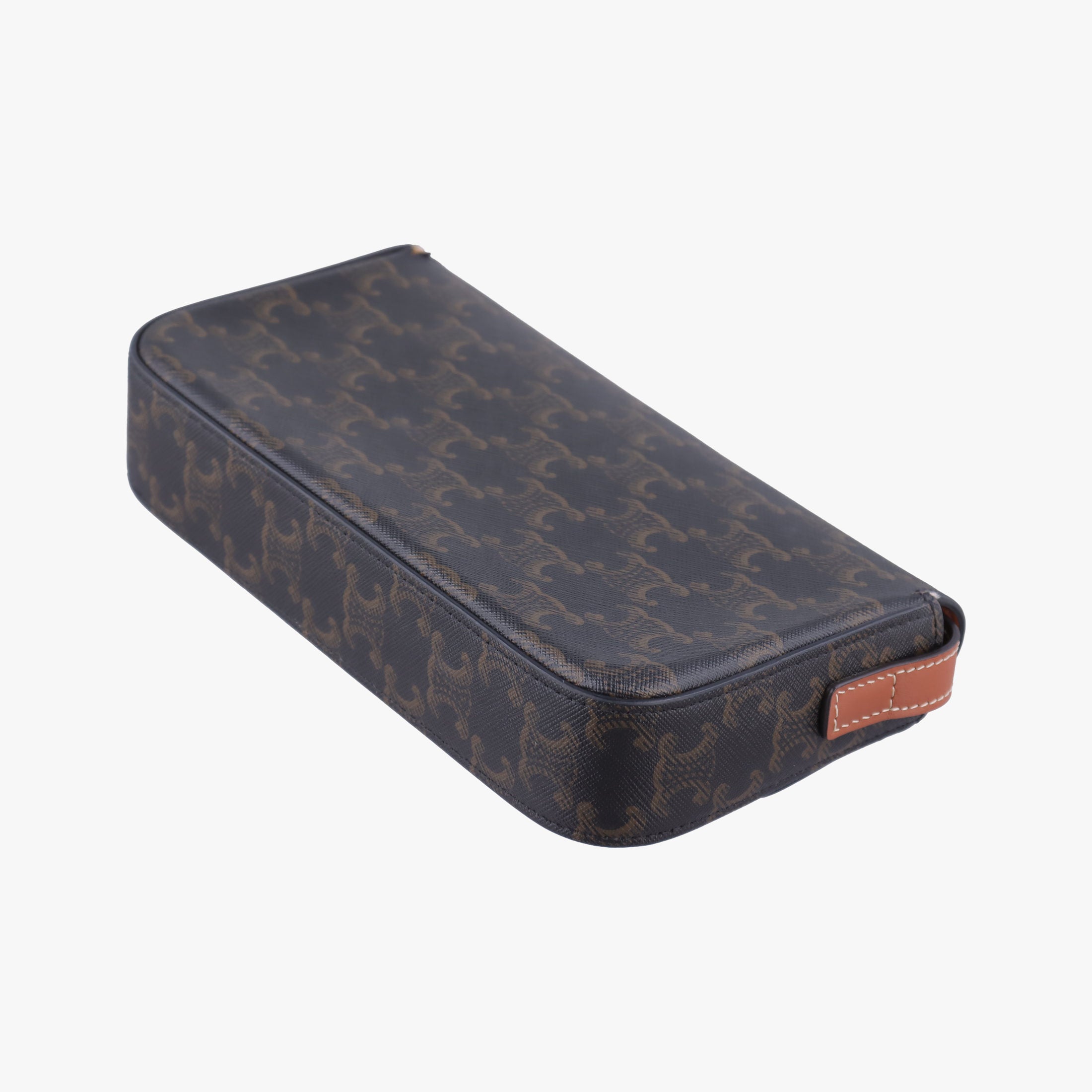 Claude TRIOMPHE Brown PVC coated canvas S-CU-3212クロード トリオンフ ブラウン PVCコーティングキャンバス S-CU-3212