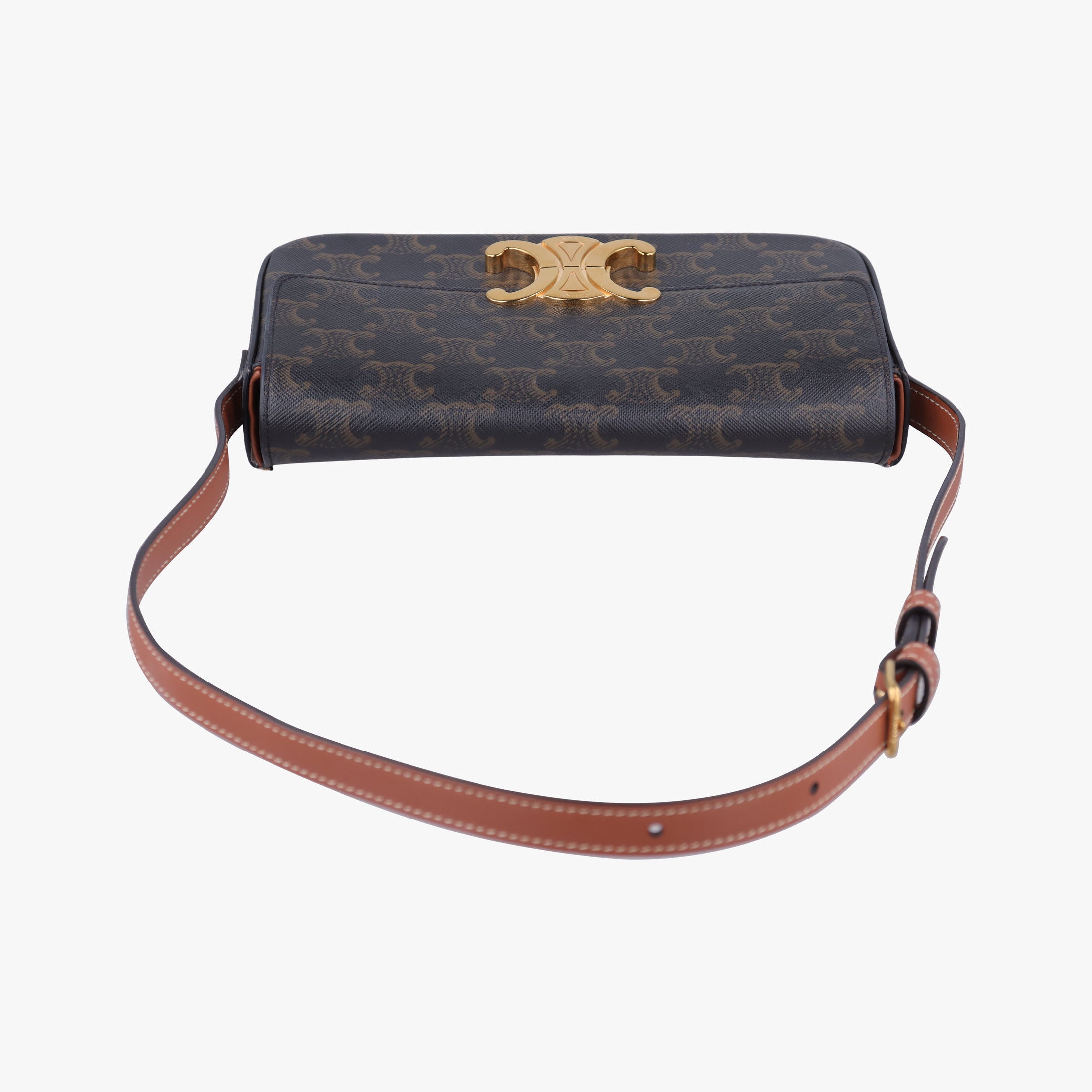 Claude TRIOMPHE Brown PVC coated canvas S-CU-3212クロード トリオンフ ブラウン PVCコーティングキャンバス S-CU-3212