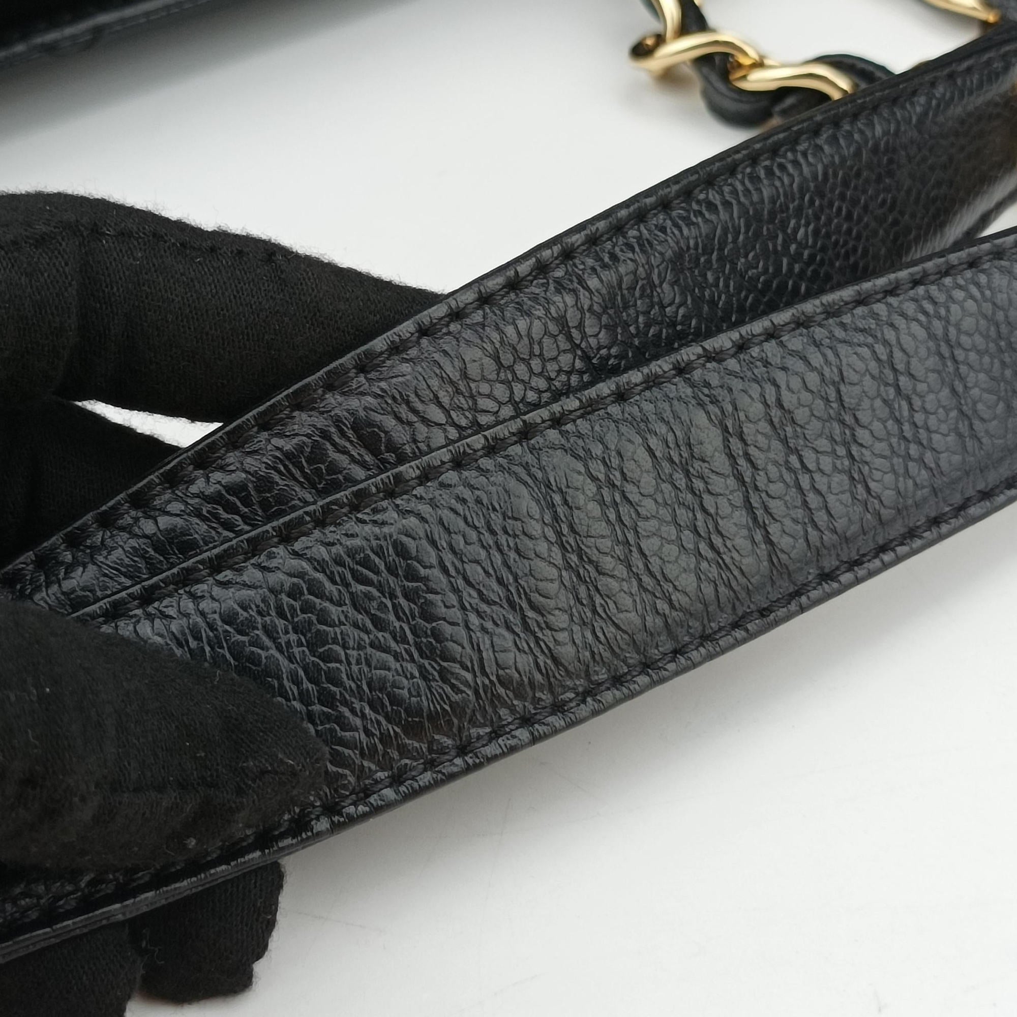 Matelasse Cocomark GST Black caviar skin A50995 17775799マトラッセ ココマークGST ブラック キャビアスキン A50995 17775799