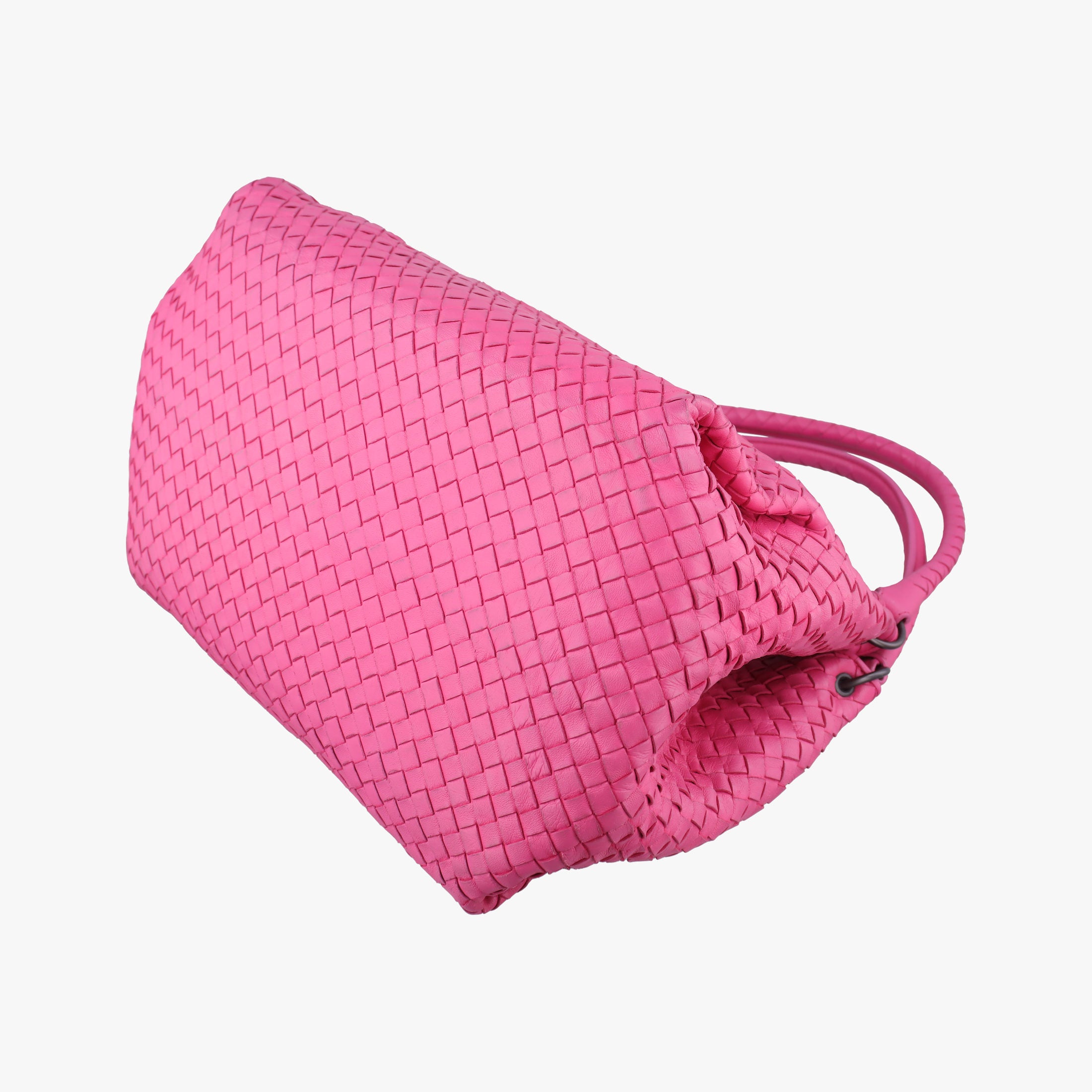 Parachute Intrecciato Rose lambskin B00013655Lパラシュート イントレチャート ローズ レッド ラムスキン B00013655L