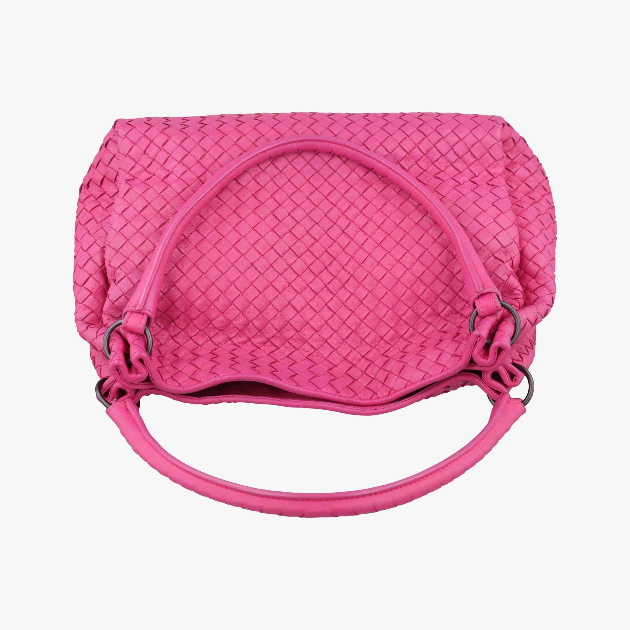 Parachute Intrecciato Rose lambskin B00013655Lパラシュート イントレチャート ローズ レッド ラムスキン B00013655L