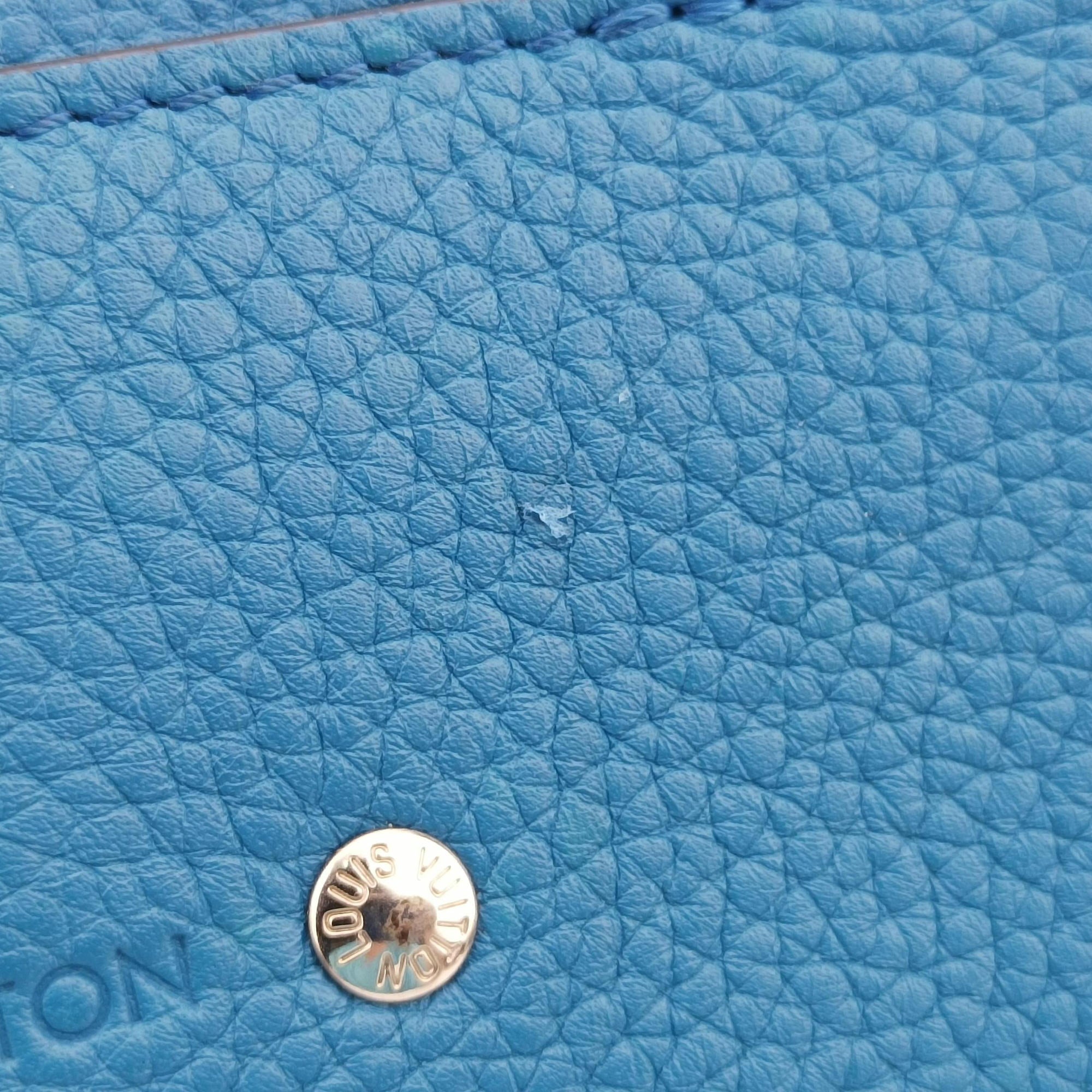 Armand Briefcase MM Blue Taurillon leather M52822 UB4198 IC Chipアルマンド ブリーフケース MM ブルー トリヨンレザー M52822 UB4198 ICチップ