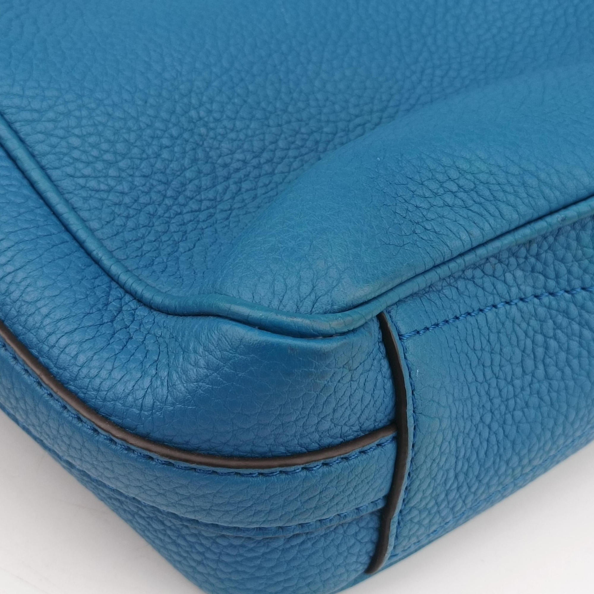 Armand Briefcase MM Blue Taurillon leather M52822 UB4198 IC Chipアルマンド ブリーフケース MM ブルー トリヨンレザー M52822 UB4198 ICチップ