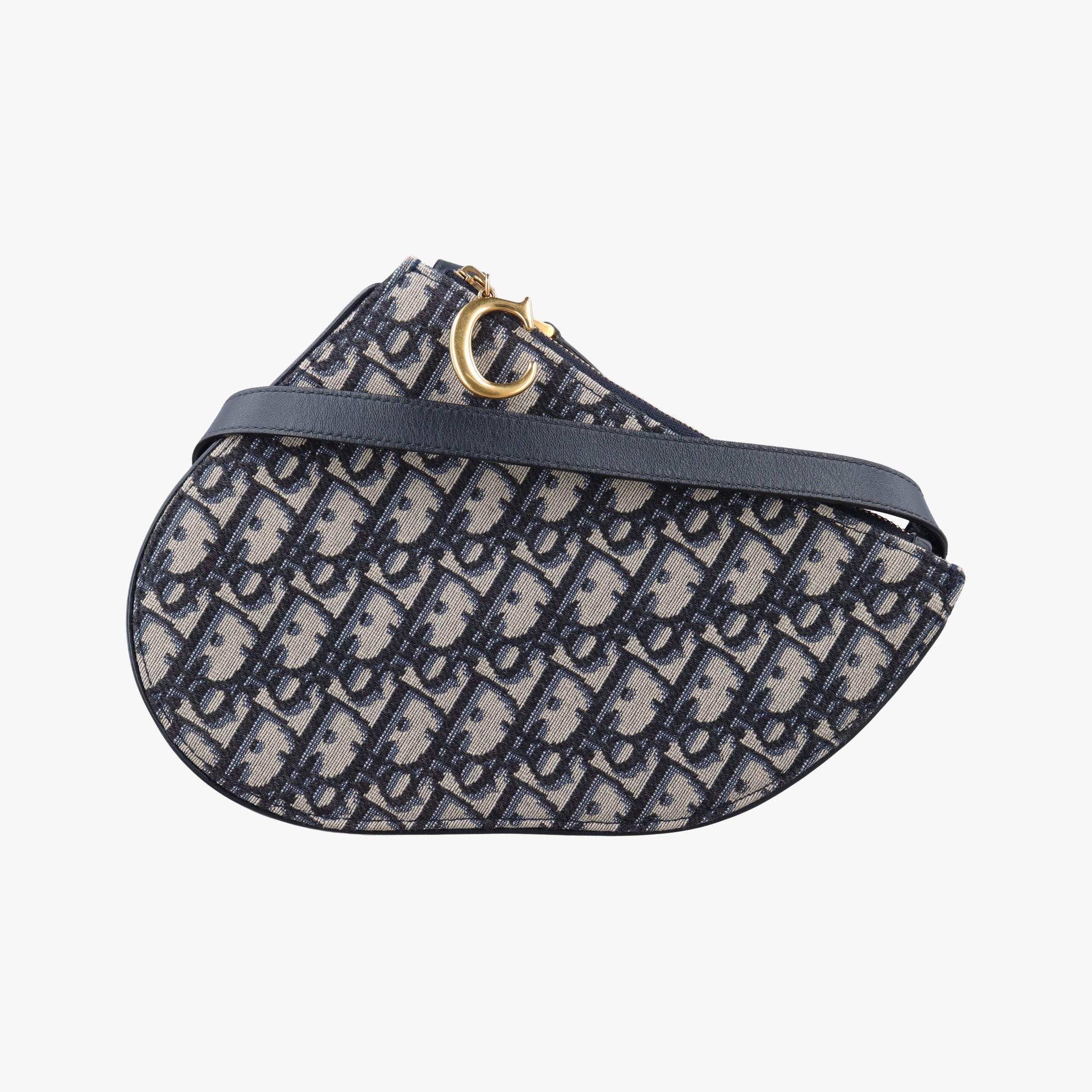 Saddle Navy×gray Jacquard 12-MA-1119サドル ネイビー×グレー ジャガード 12-MA-1119