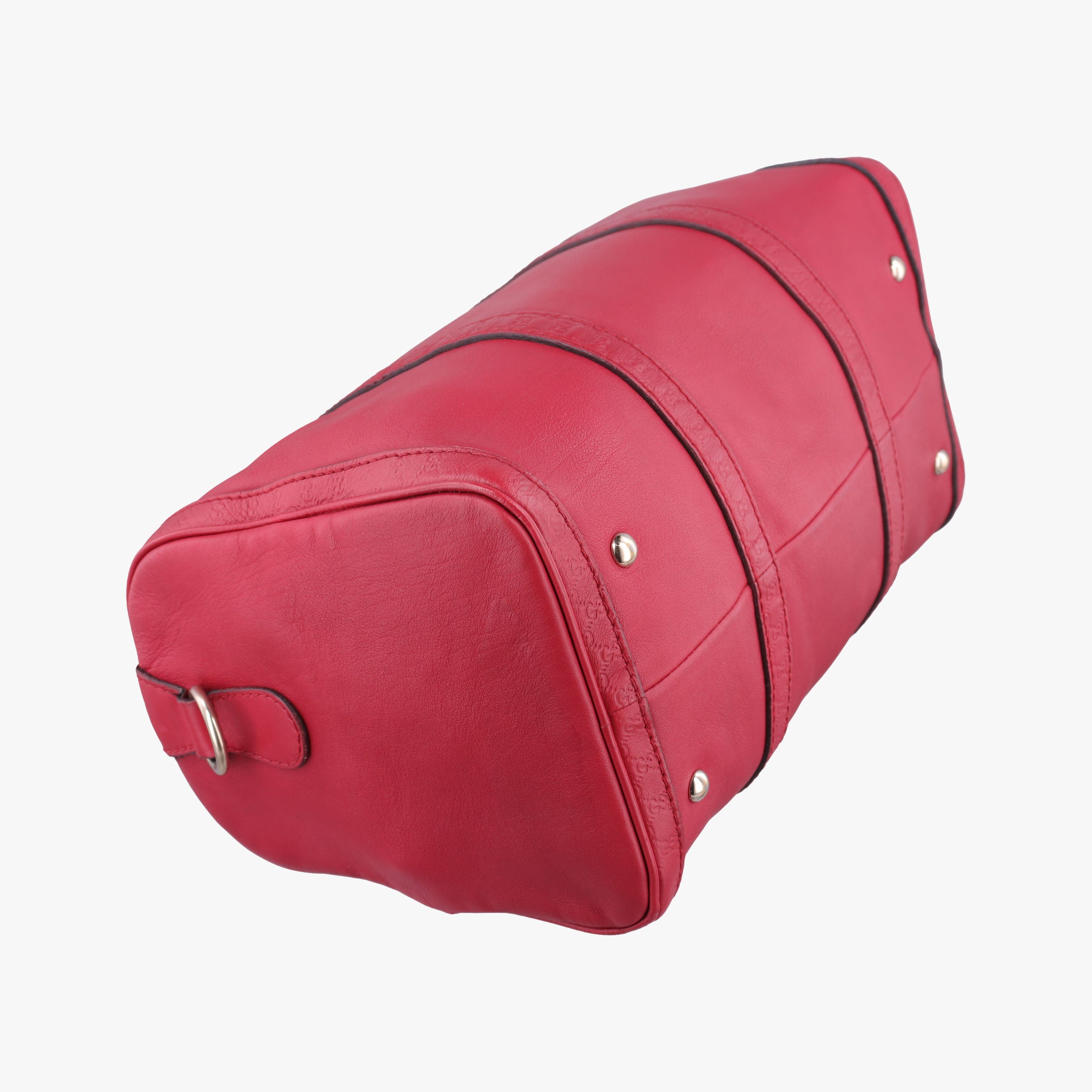 Guccissima Trim Web Joy Red Leather 247205 I012933209グッチシマ トリム ウェブ ジョイ レッド レザー 247205 I012933209