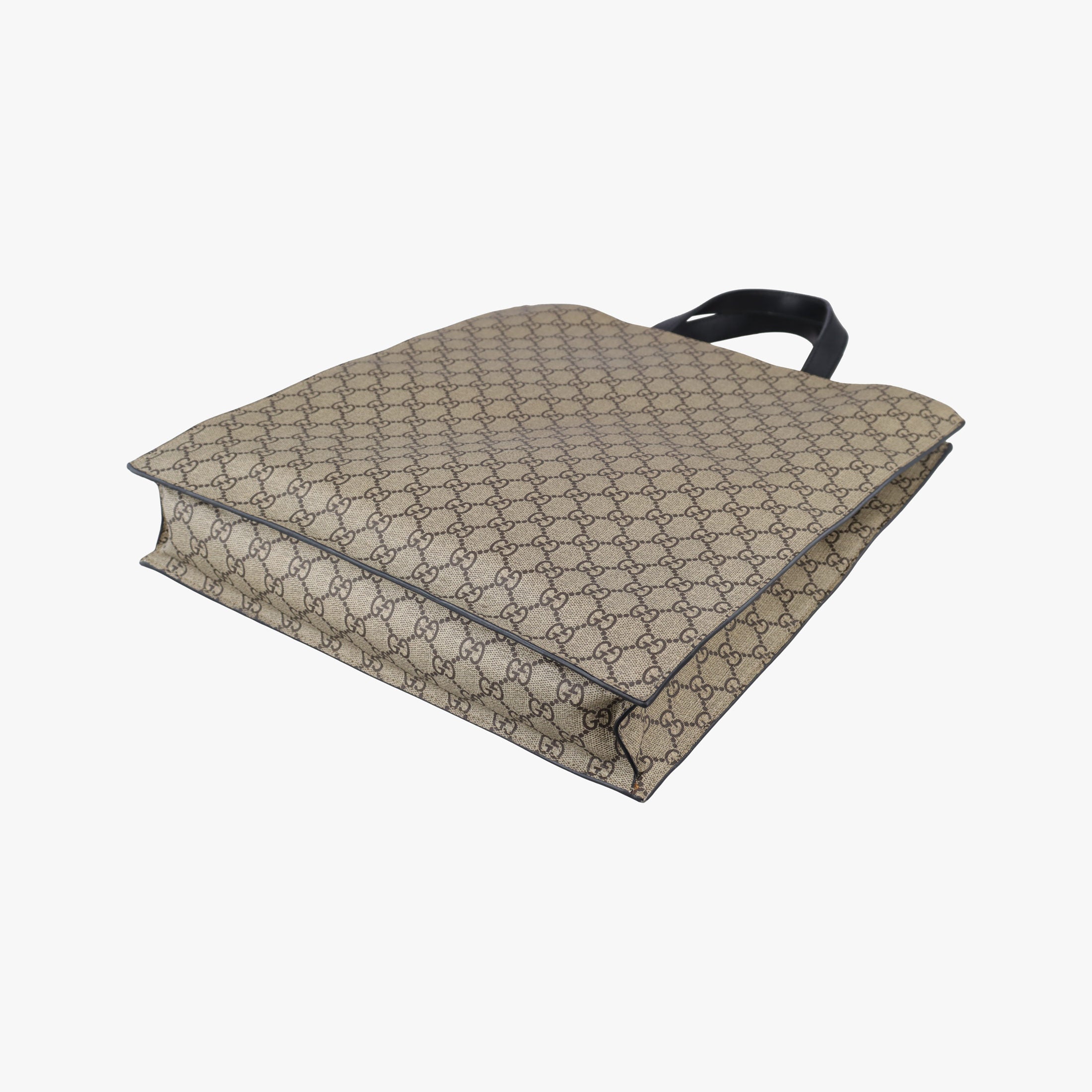 GG Supreme Bee Beige×black PVC coated canvas×Leather 450950 A029293727GGスプリーム キングスネーク ベージュ×ブラック PVCコーティングキャンバス×レザー 450950 A029293727
