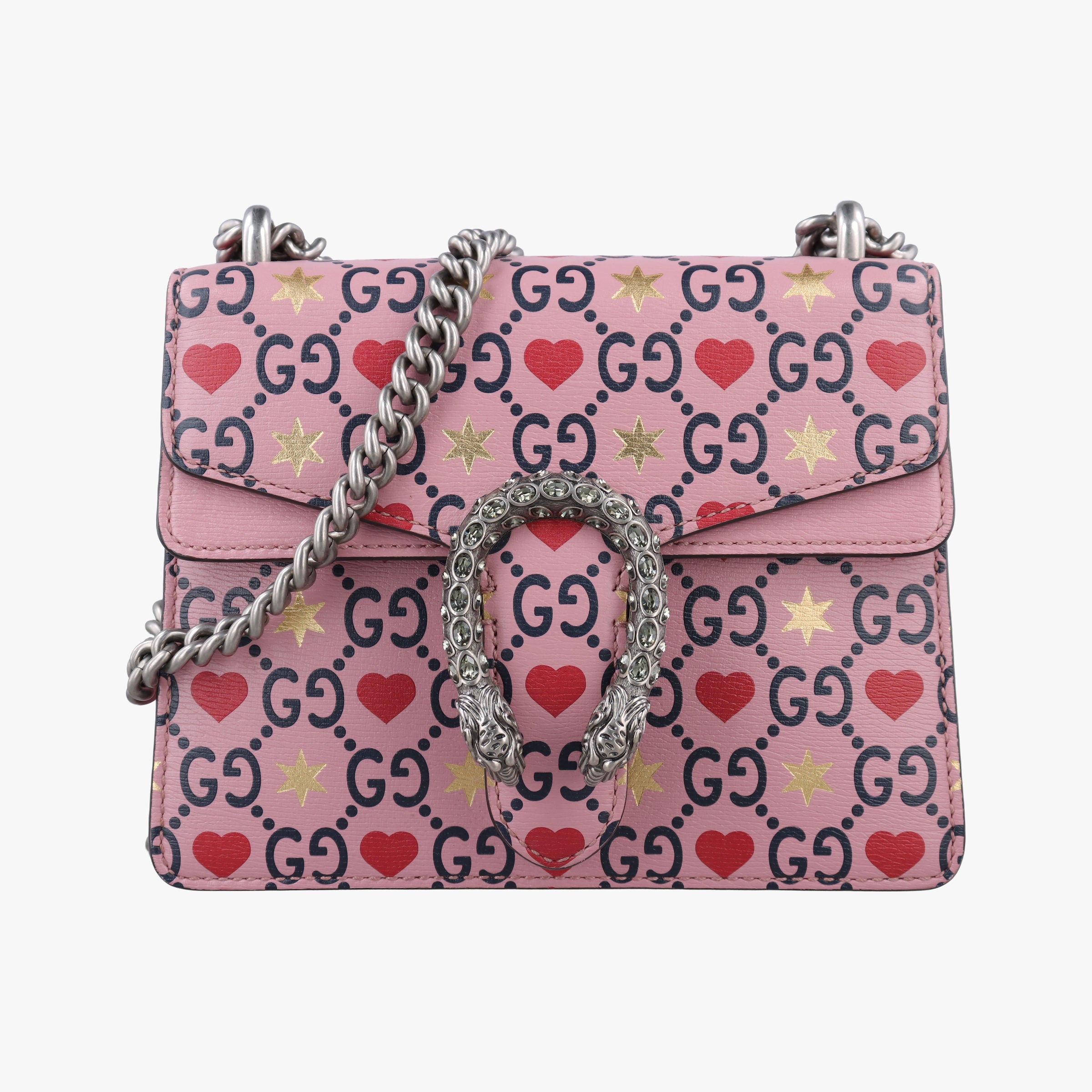 Dionysus pink×Multicolour Leather 421970 B03123834ディオニュソス ピンク×マルチ レザー 421970 B03123834