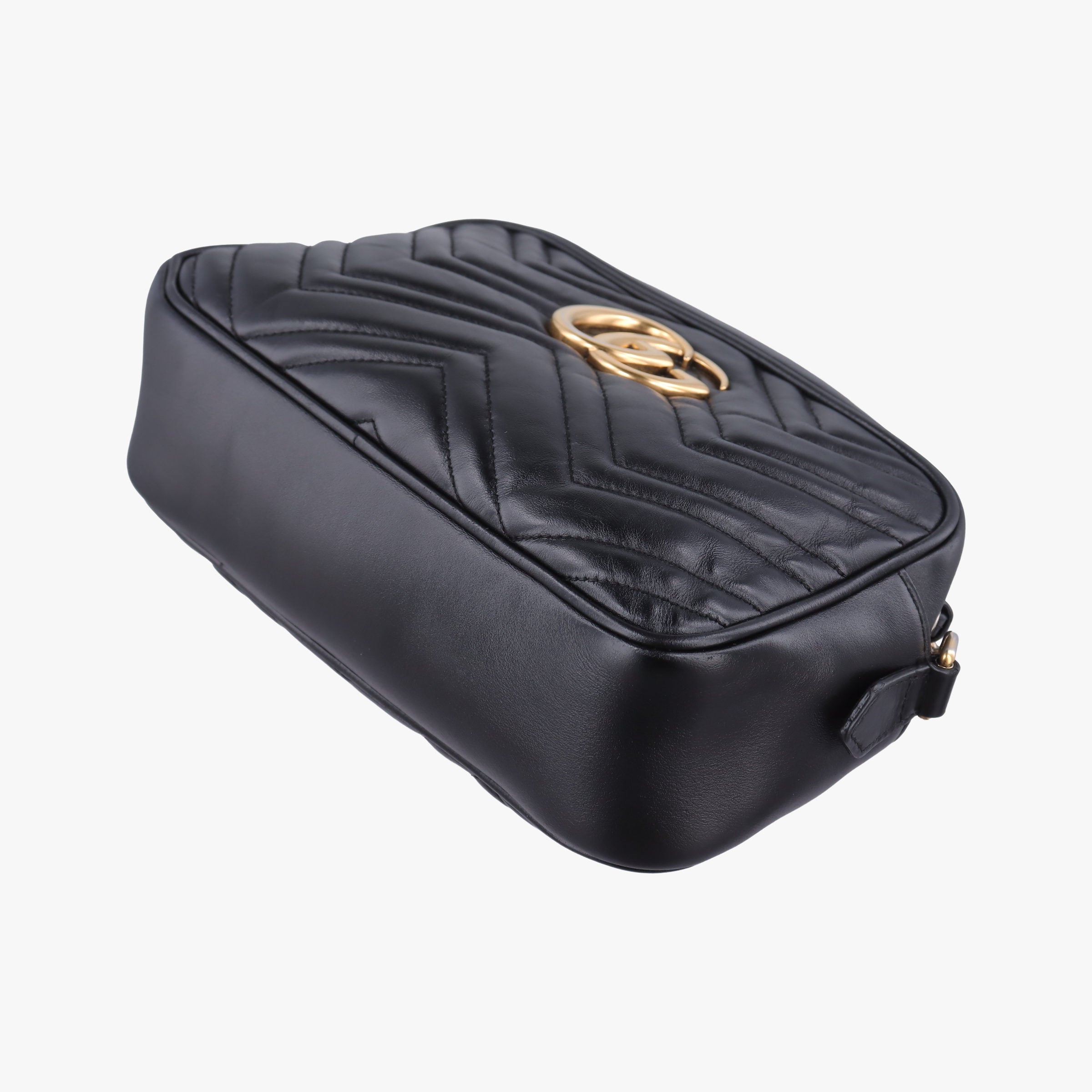 GG Marmont Black Leather 447632 D029557635GGマーモント ブラック レザー 447632 D029557635