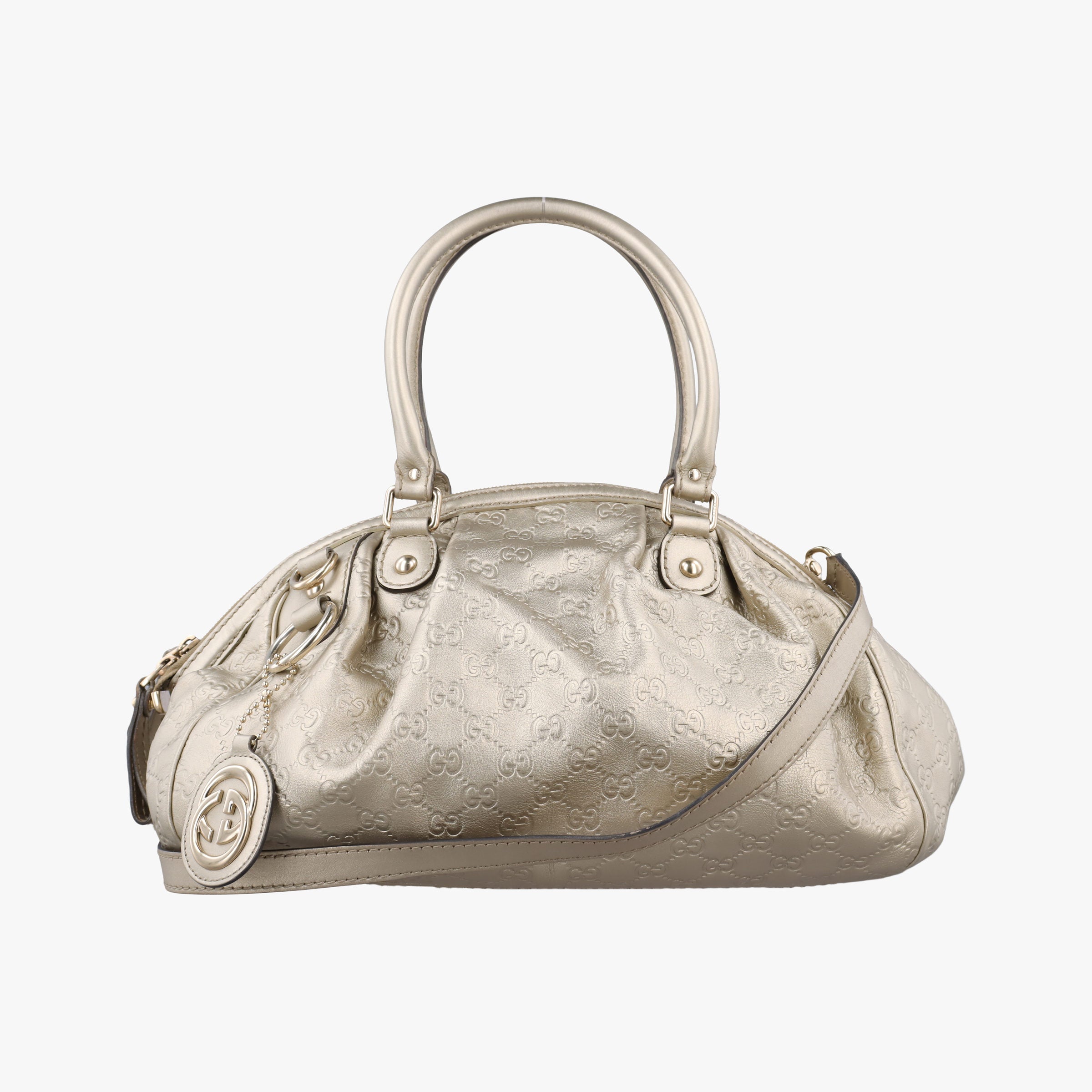 Sukey GUCCISSIMA Golden Leather 223974 C010721372スーキー ディアマンテ ゴールド レザー 223974 C010721372